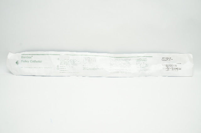 Bard 0165L12 Bardex Foley Cath. Ribbed Balloon Lubricious Coated 12Fr x 5cc