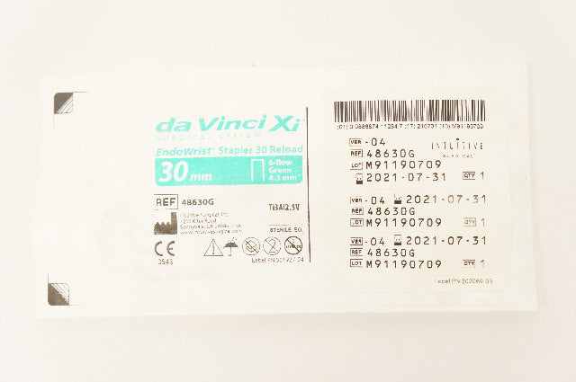 Intuitive 48630G da Vinci X, Xi SureForm Stapler 30mm Reload 6-Row, 4.3mm (x)