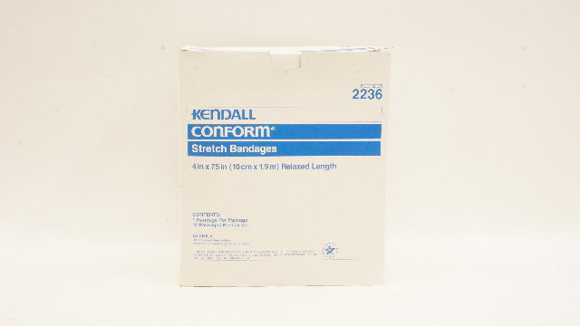 Kendall 2236 CONFORM Stretch Bandages 4inch x 75inch - Box of 12