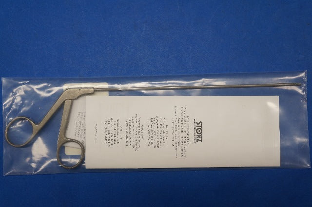Karl Storz 8662E LARYNGOFORCE II Grasping Forceps, Working Length 22 cm