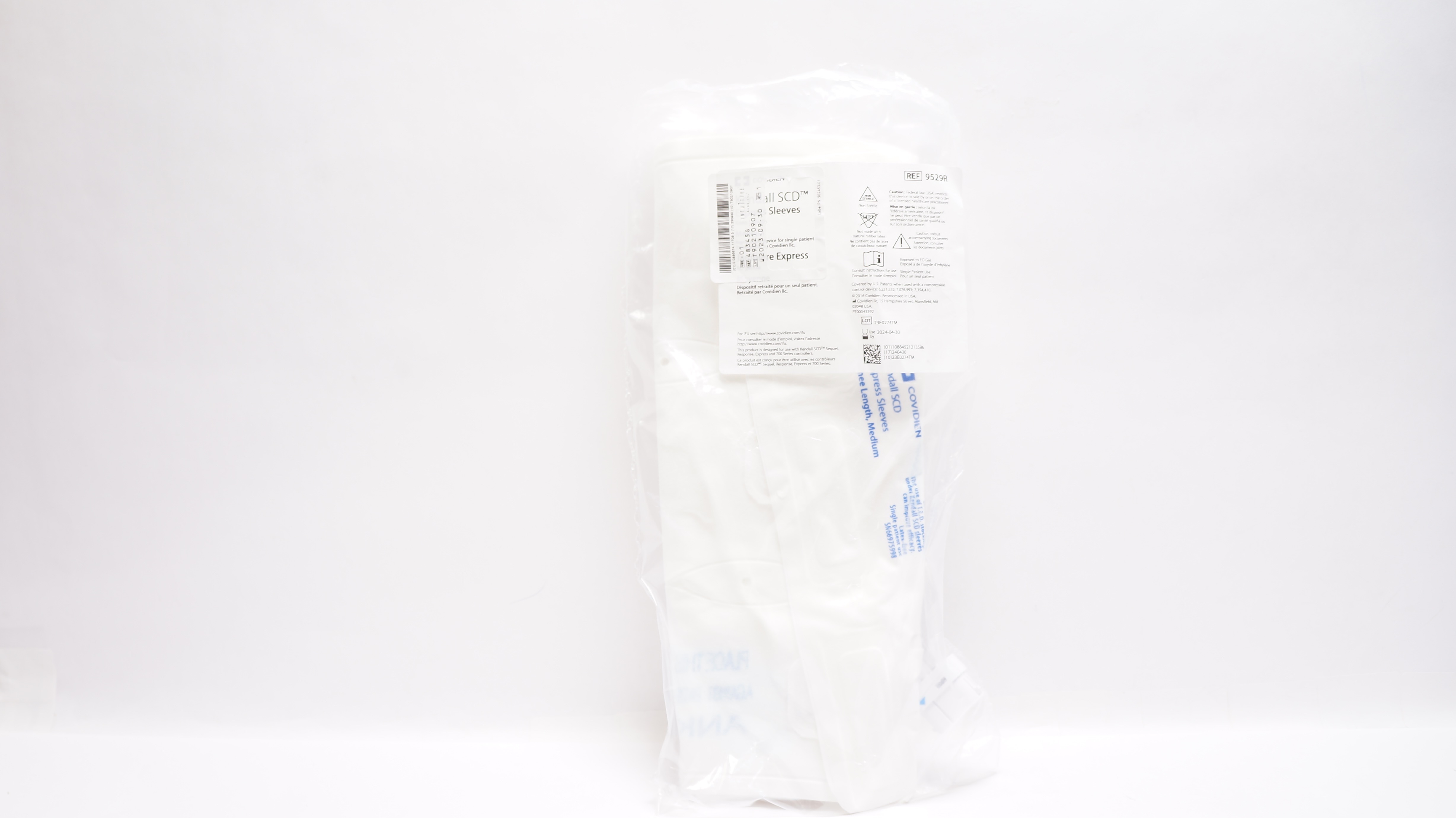 Covidien 9529R Kendall SCD Express Sleeves Medium