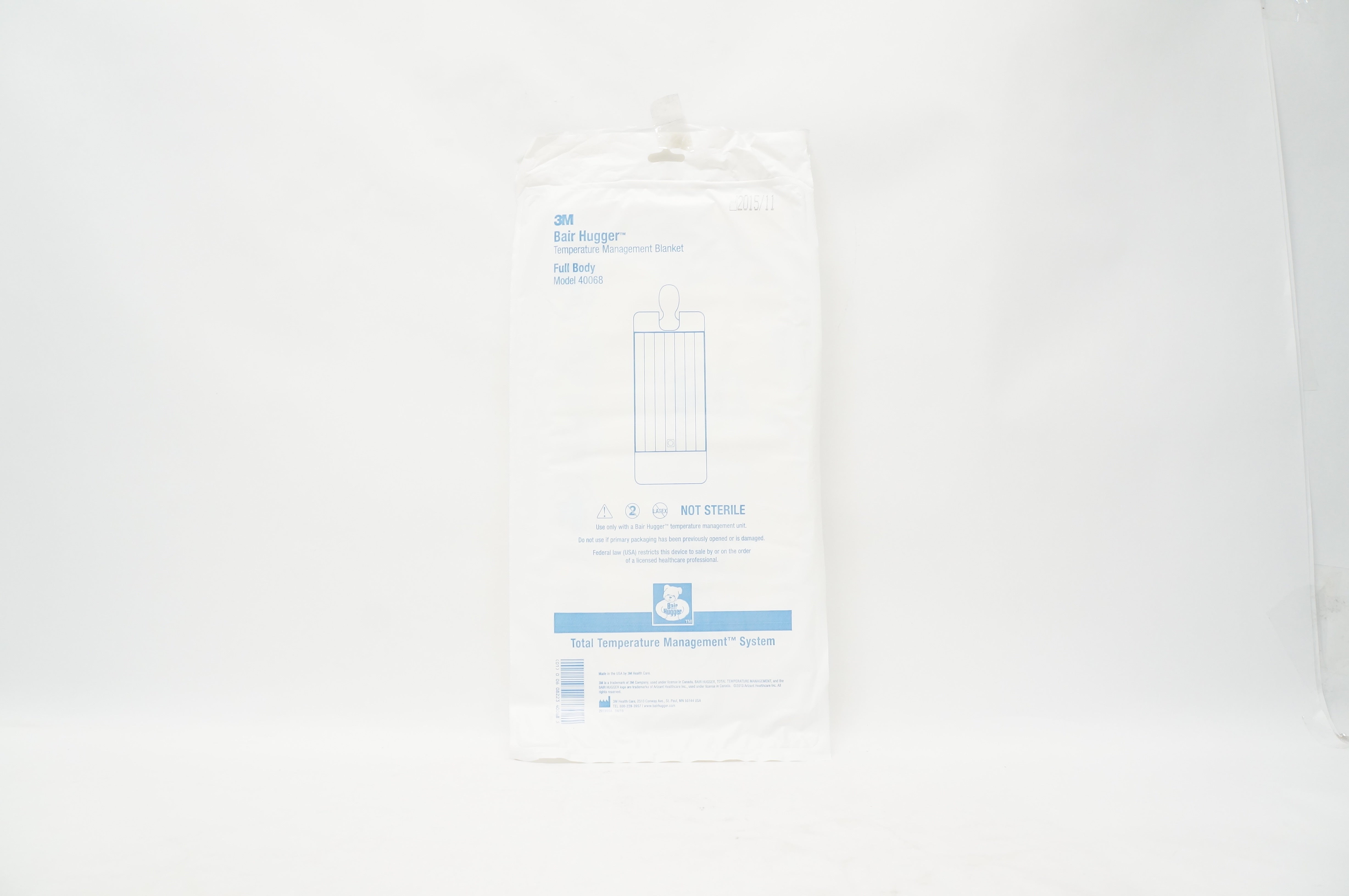 3M 40068 Bair Hugger Temperature Management Blanket Full Body (x)