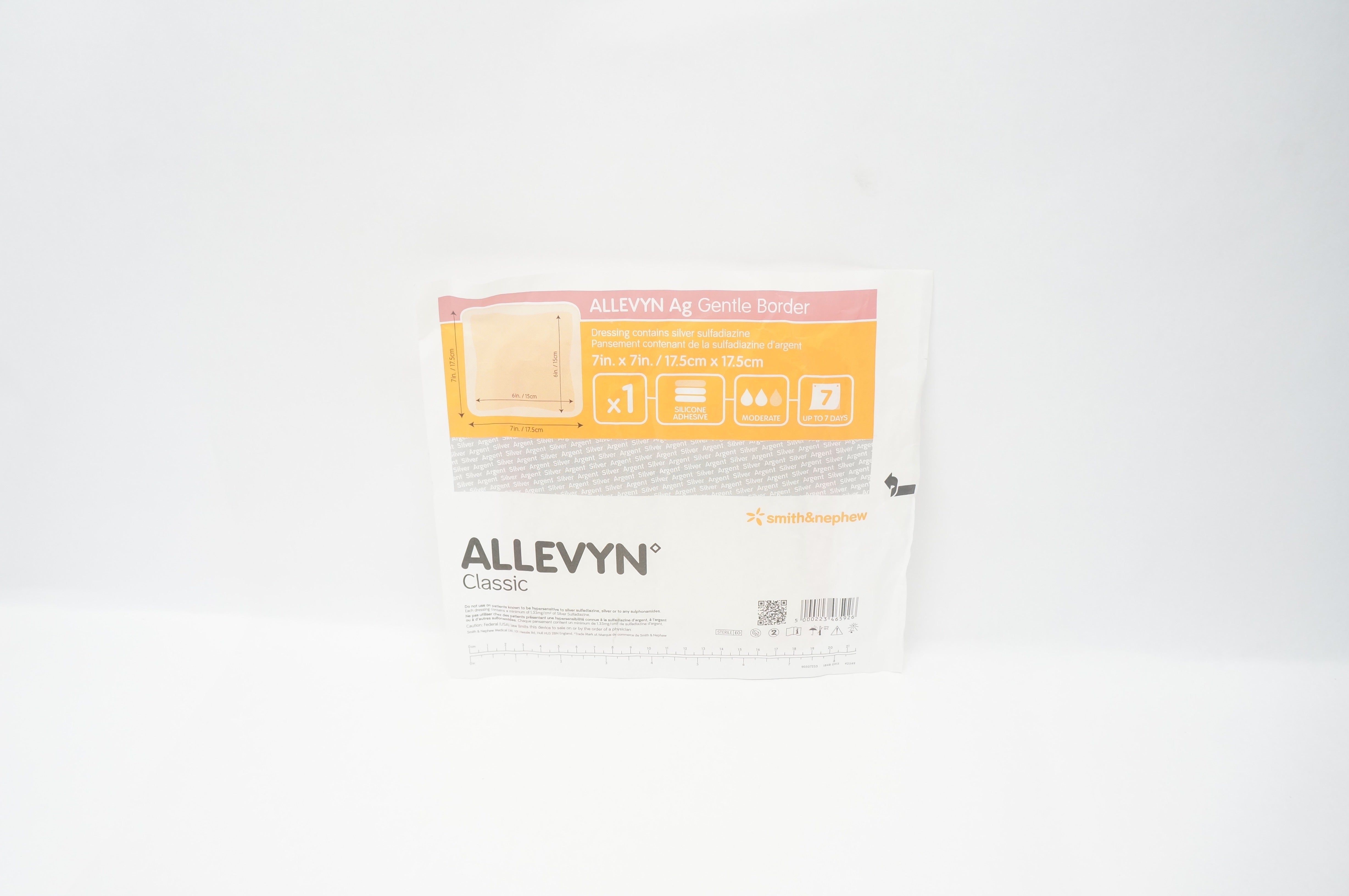 Smith&Nephew 66800454 Allevyn Classic Dressing 7 inch x 7 inch (x)