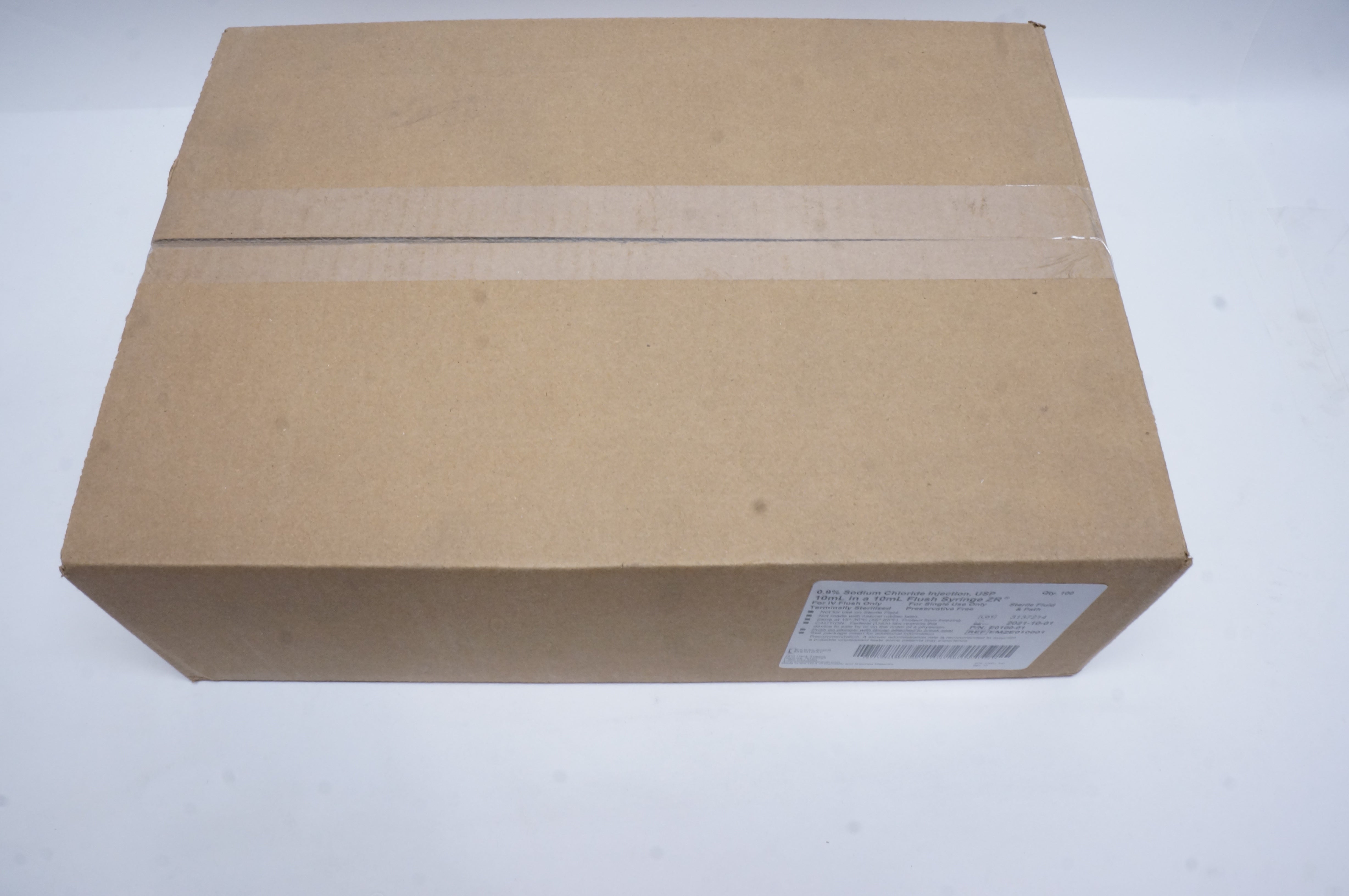 Excelsior Medical E0100-01 Flush Syringe ZE 10nL - Box of 100