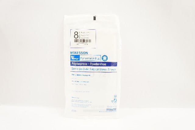McKesson 20-2085 Perry Polyisoprene Powder-Free Surgical Gloves, Size 8-1/2