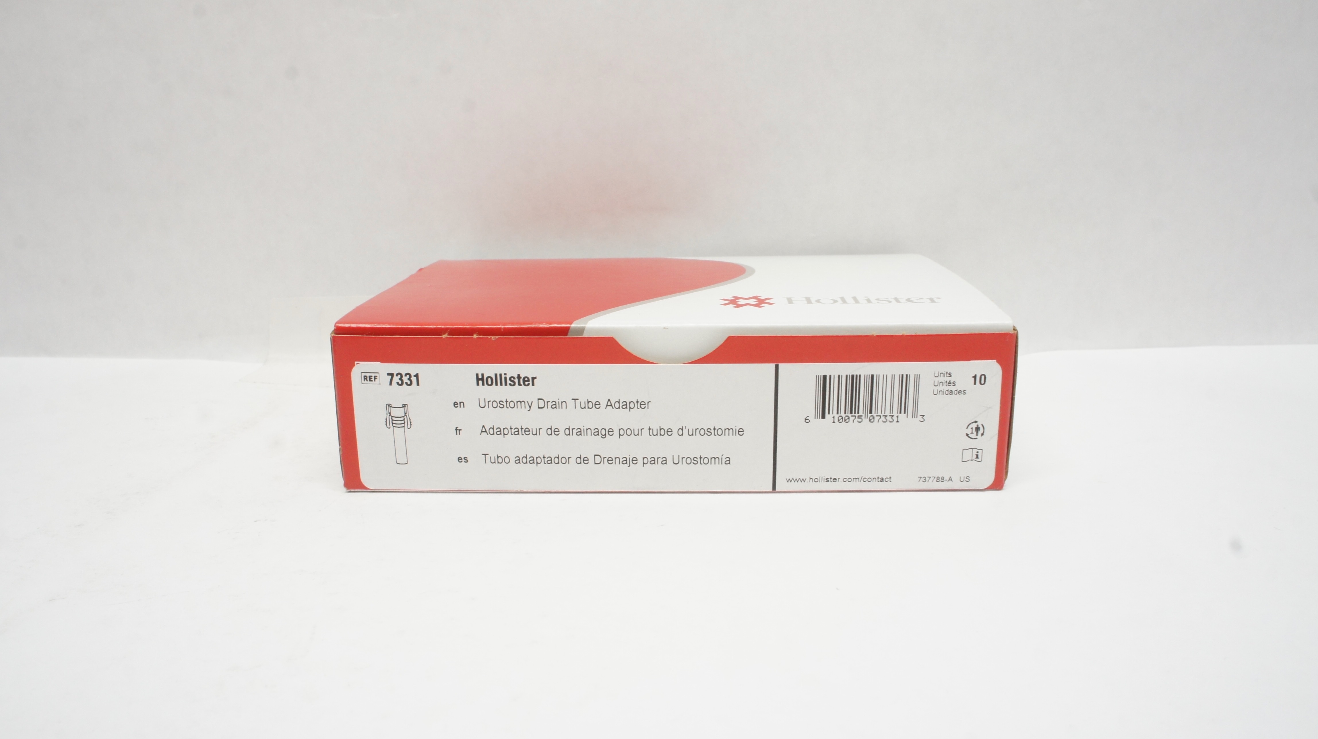 Hollister 7331 Urostomy Drain Tube Adapter - Box of 10