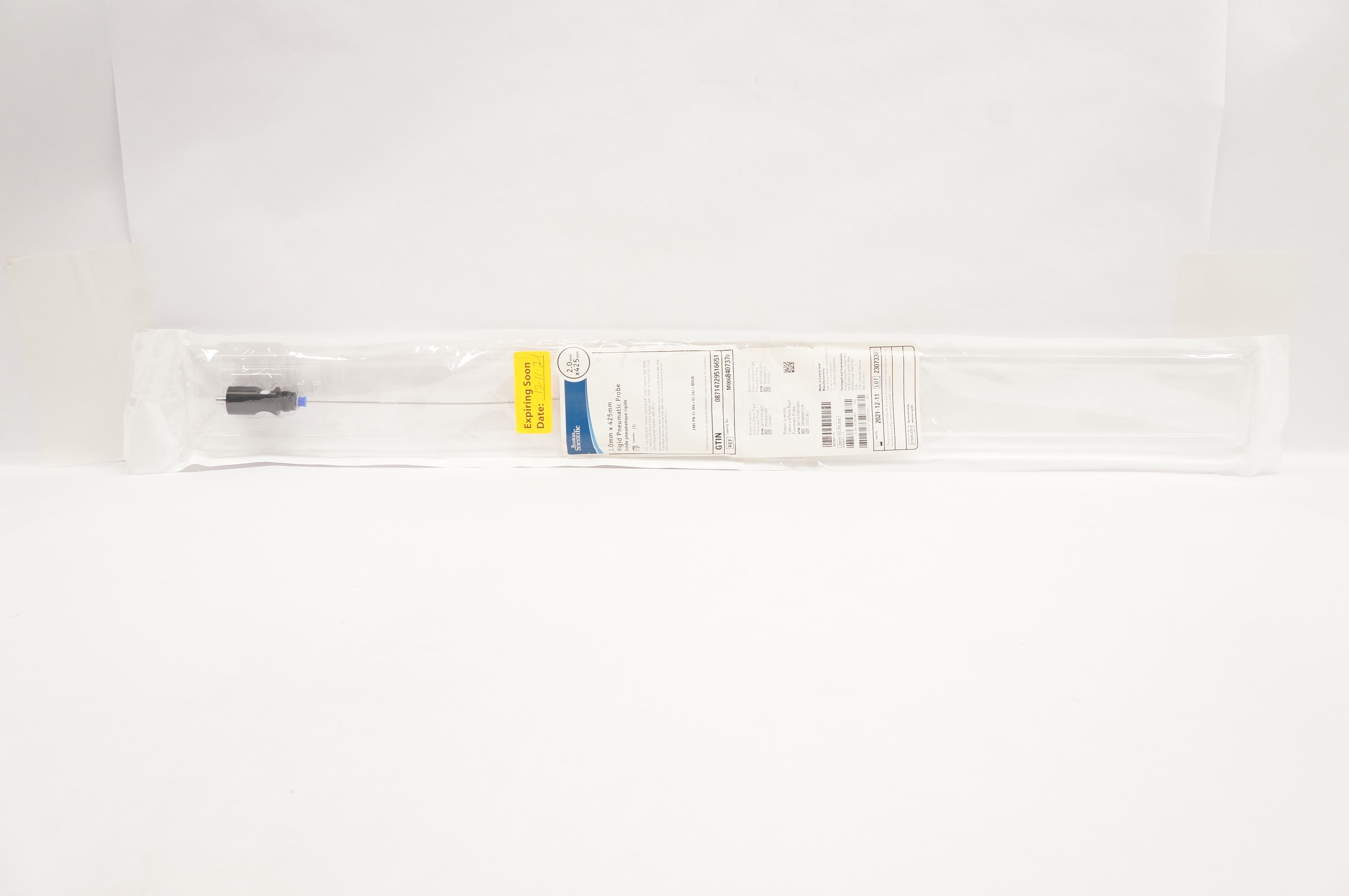 Boston Scientific 840737 2.0mm x 425mm Rigid Pneumatic Probe (x)