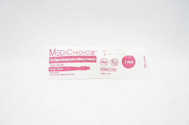 MediChoice DP0300 Tru-Punch Disposable Biopsy Punch 3mm (x)