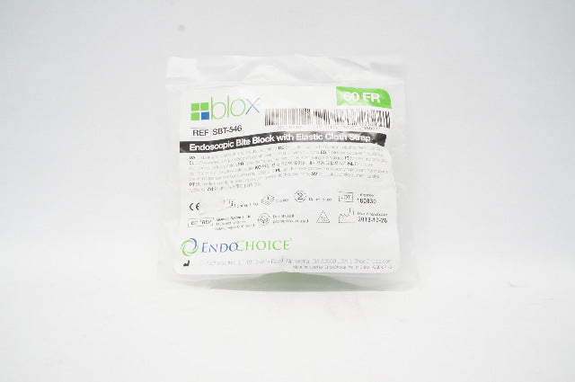 EndoChoice SBT-546 Blox Endoscopic Bite Block with Elastic Cloth Starap 60Fr