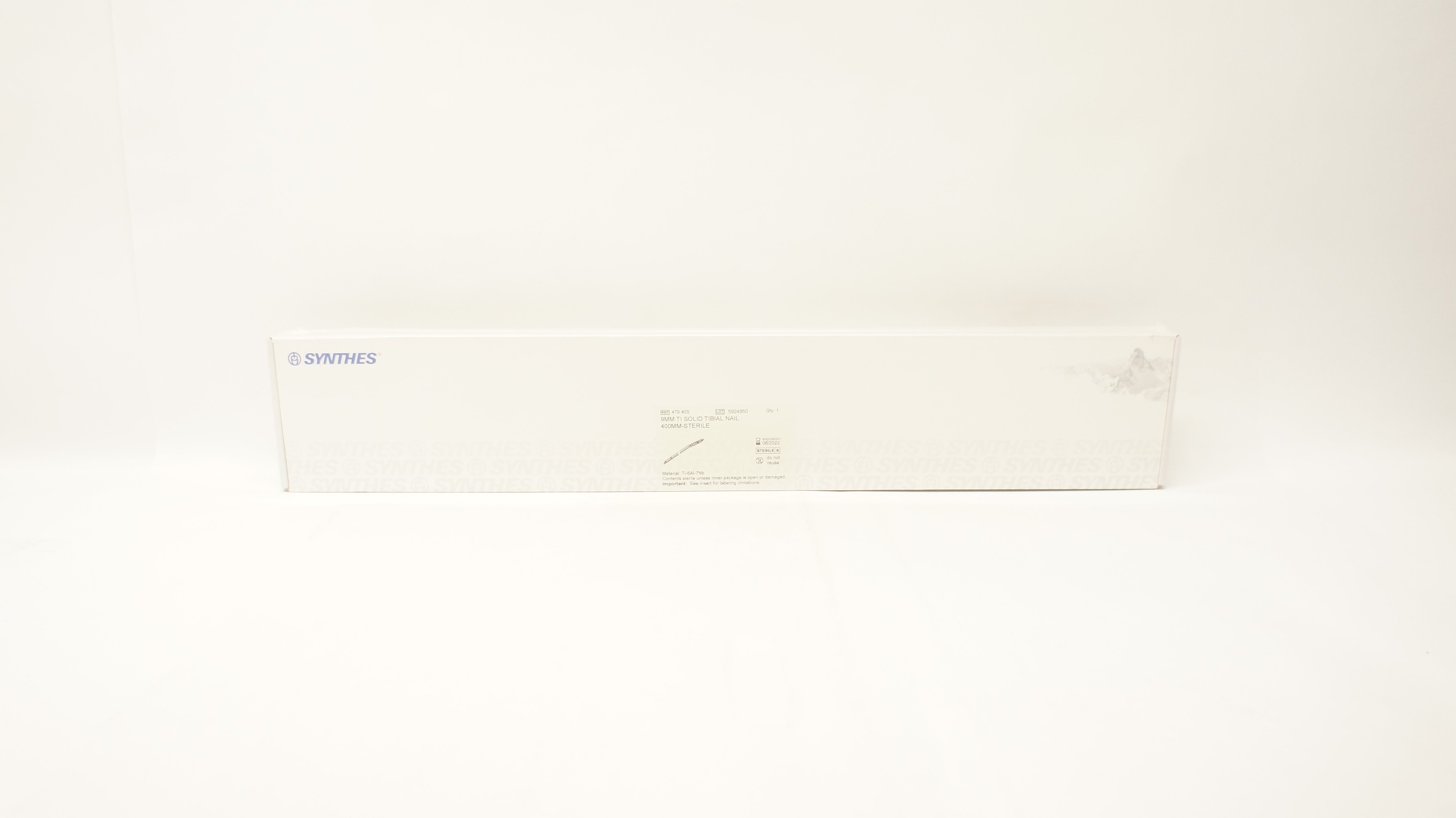 Synthes 479.40S 9mm Ti Solid Tibial Nail 400mm