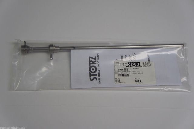 Karl Storz 27050AK Schmiedt Examination Insert Tube and Visual Obturator 27/28FR