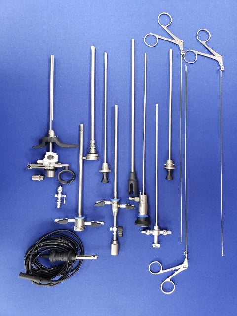 Olympus Hysteroscope with set 30 degree scope and Tray