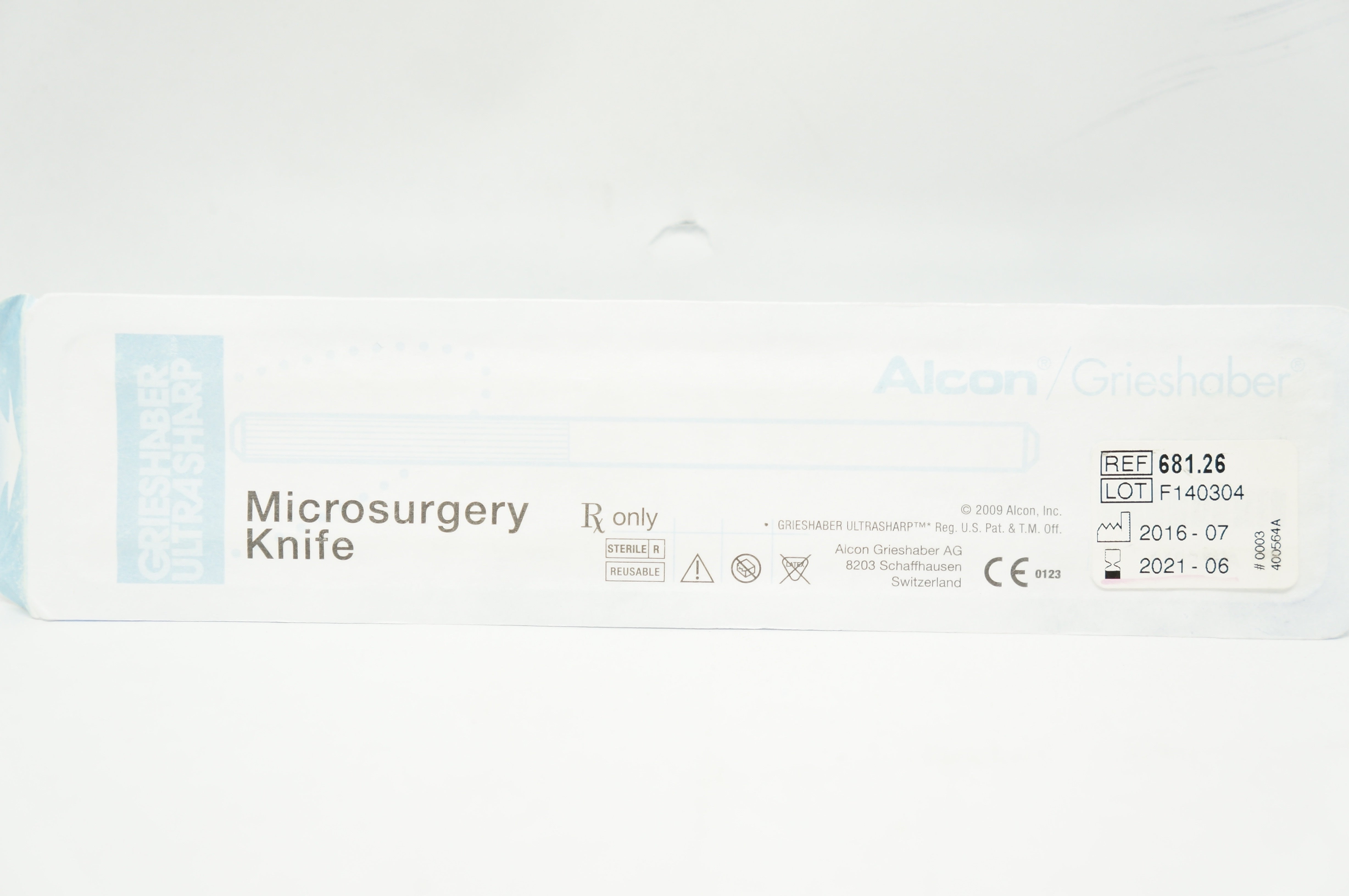 Alcon/Grieshaber 681.26 Ultrasharp Microsurgery Knife (x)