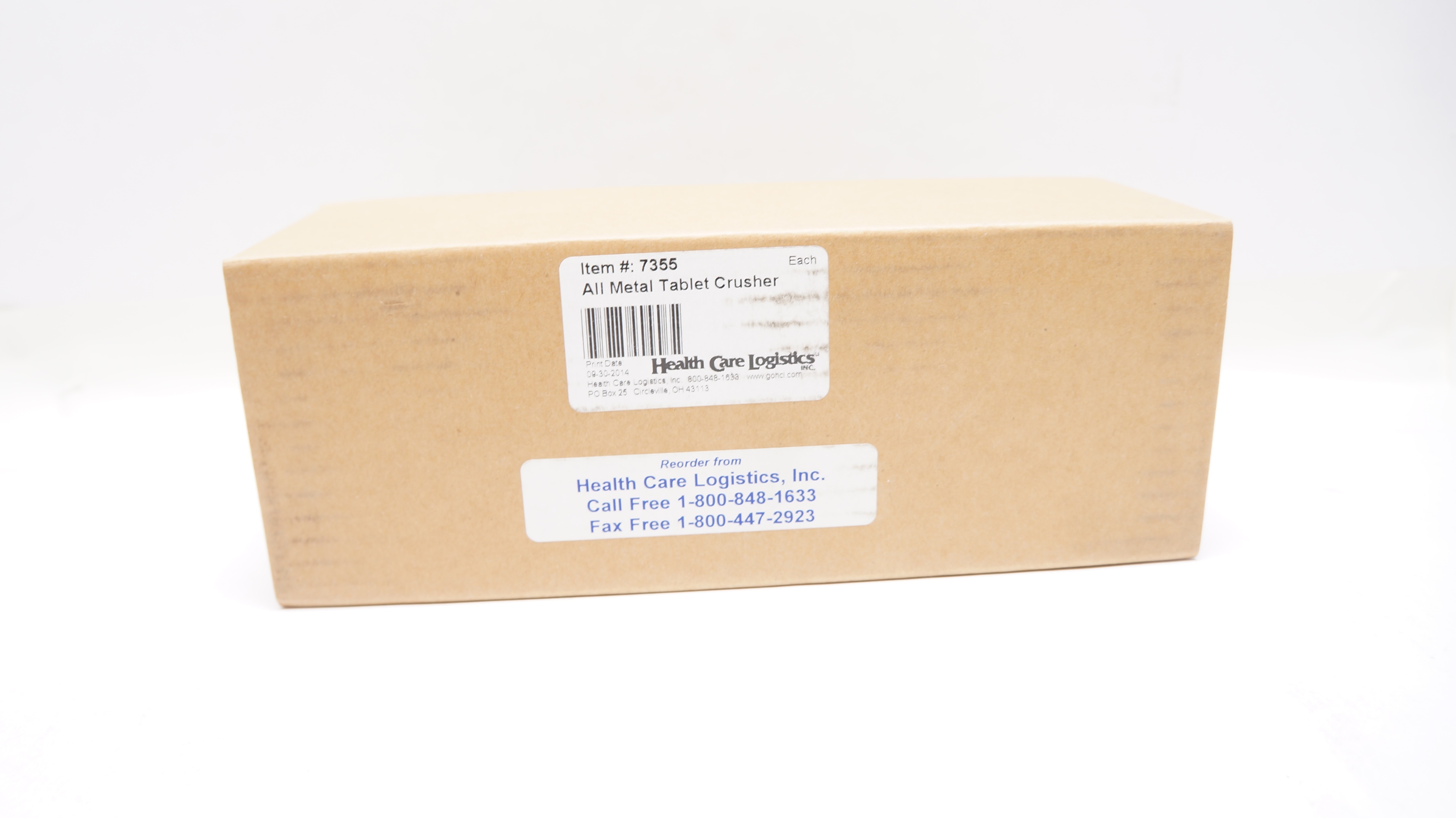 Health Care Logistics 7355 All Metal Tablet Crusher