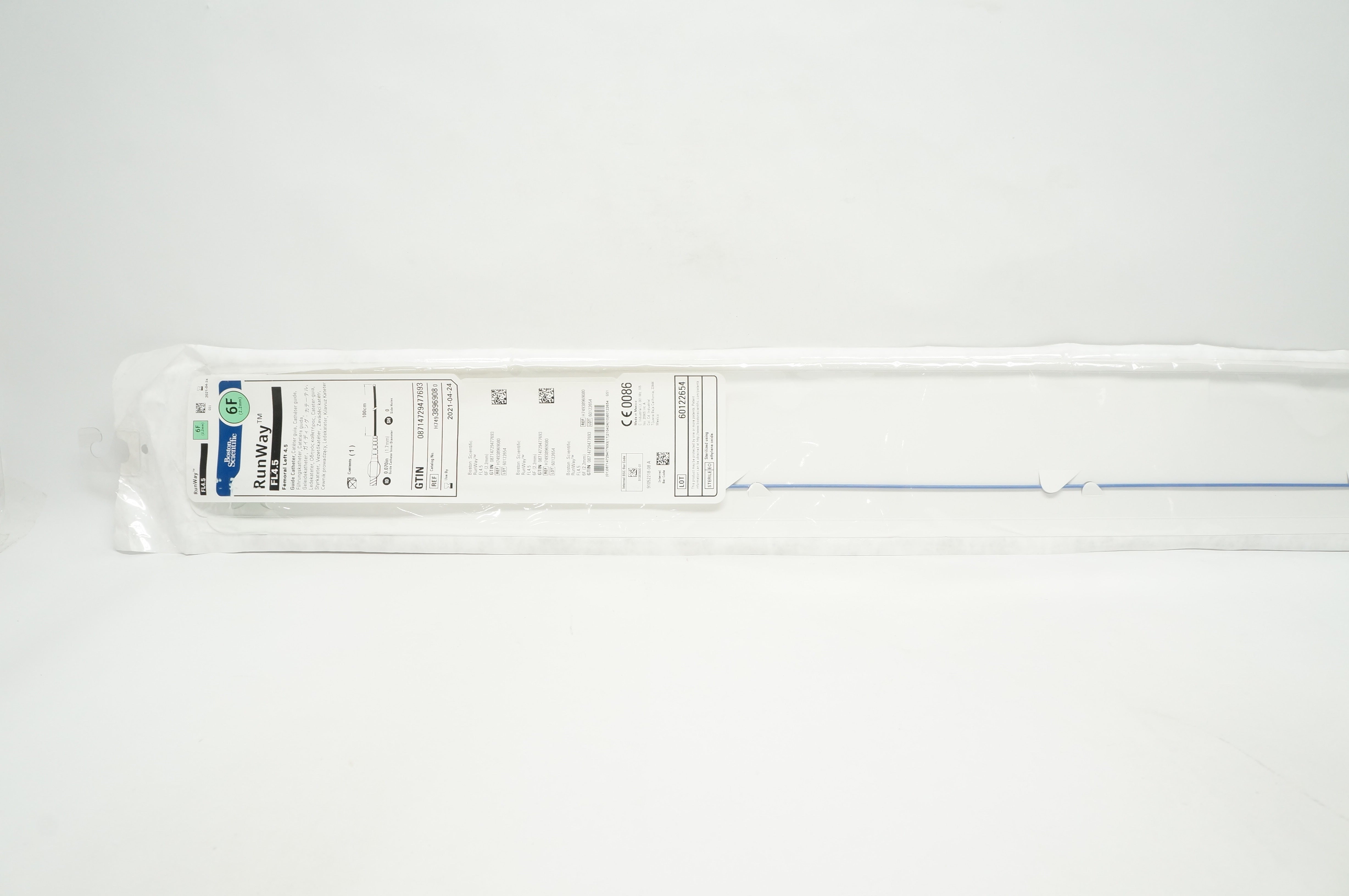 Boston Scientific H74938969080 RunWay FL4.5 Guide Cath.100cm x 0.070in (x)