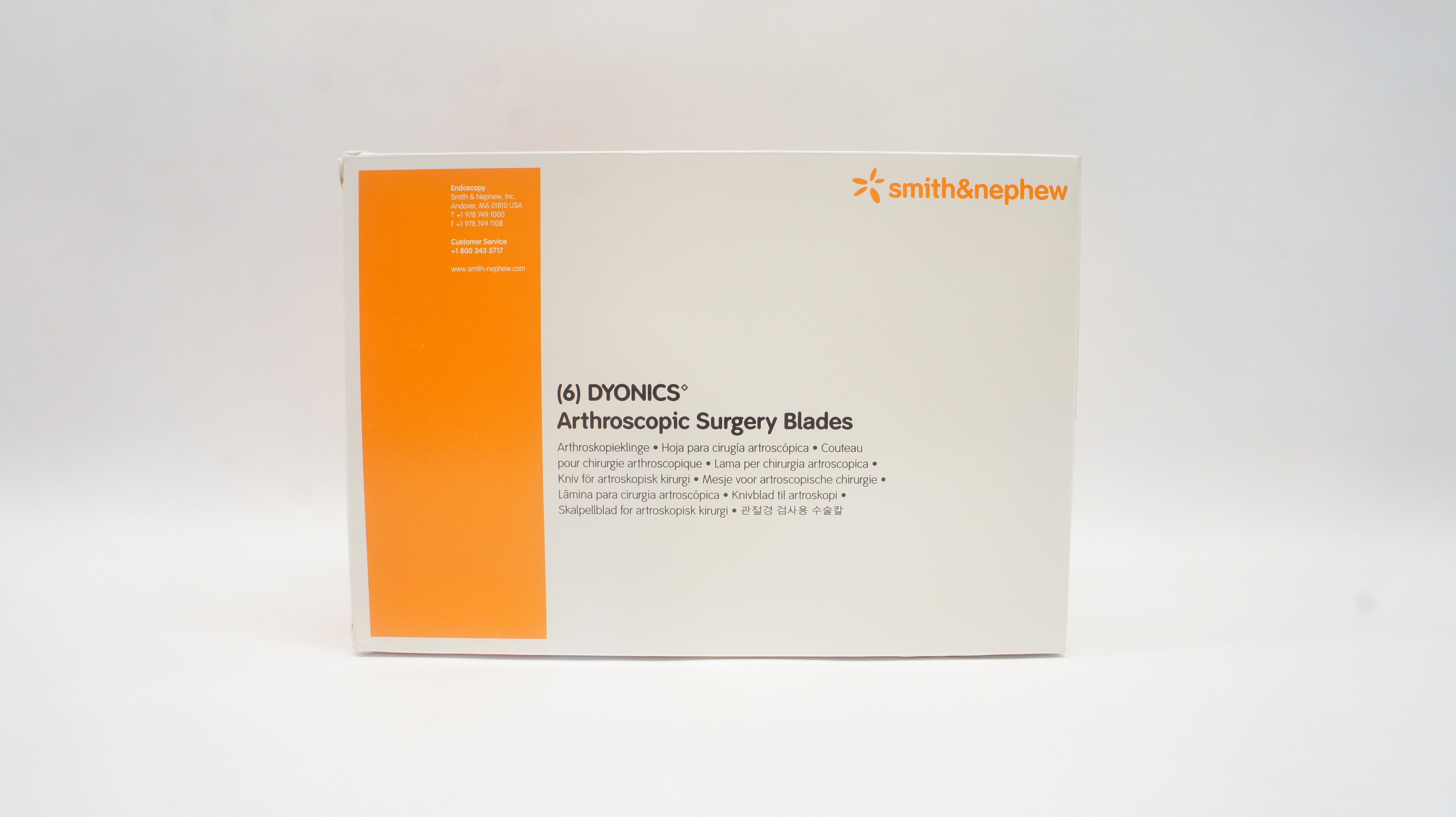 Smith&Nephew 72205108 Dyonics 3.5 mm Bonecutter Blade Platinum series ~ Box of 6