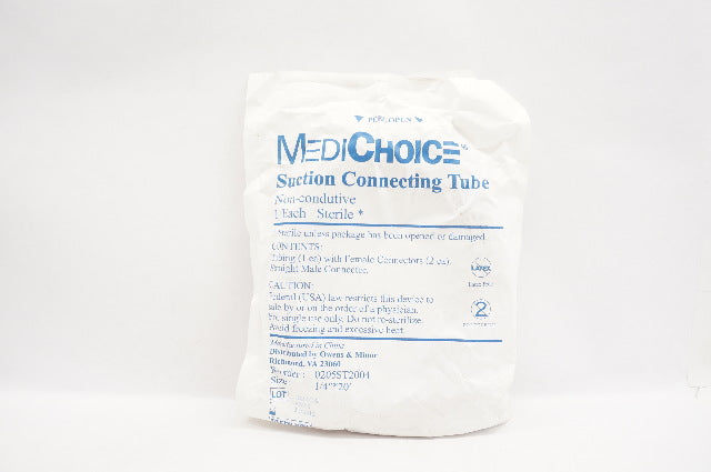 MediChoice 0205ST2004 Suction Tubing Non-Conductive Sterile 1/4inch x 20ft (x)