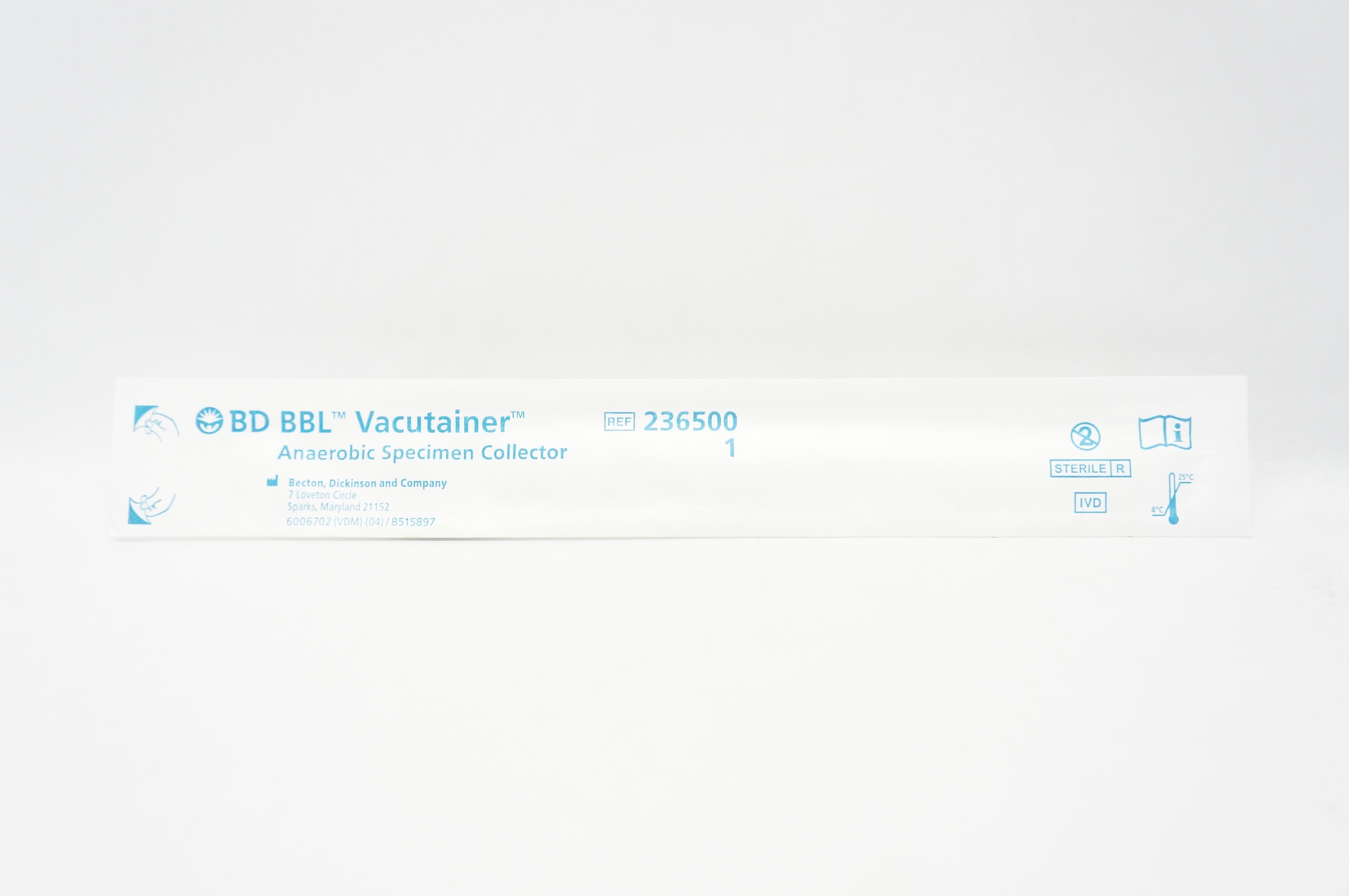 BD 236500 BBL Vacutainer Anaerobic Specimen Collector (x)