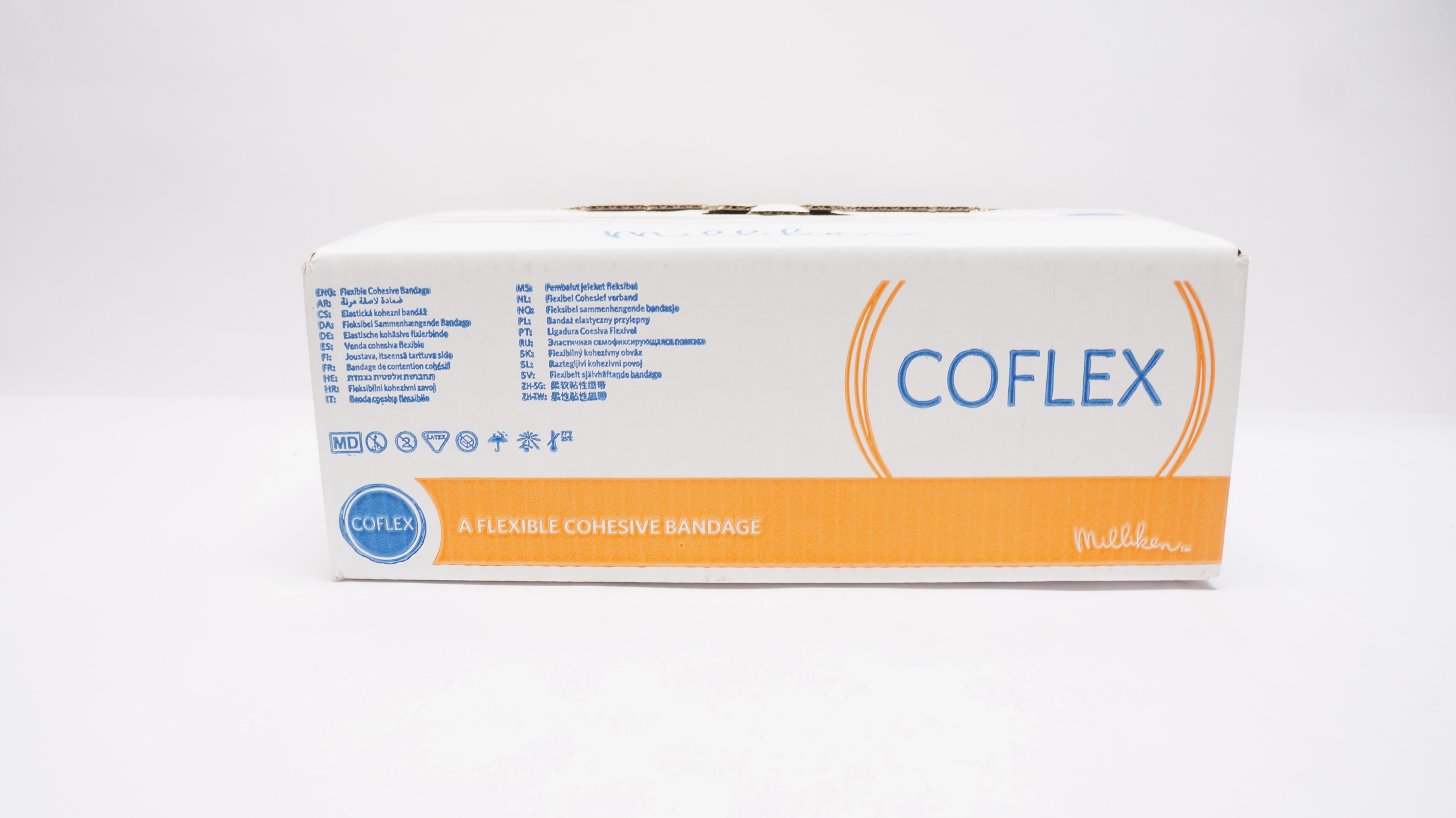 Andover 3400TN Coflex Flexible Cohesive Bandage 4 inch, Tan - Case of 18