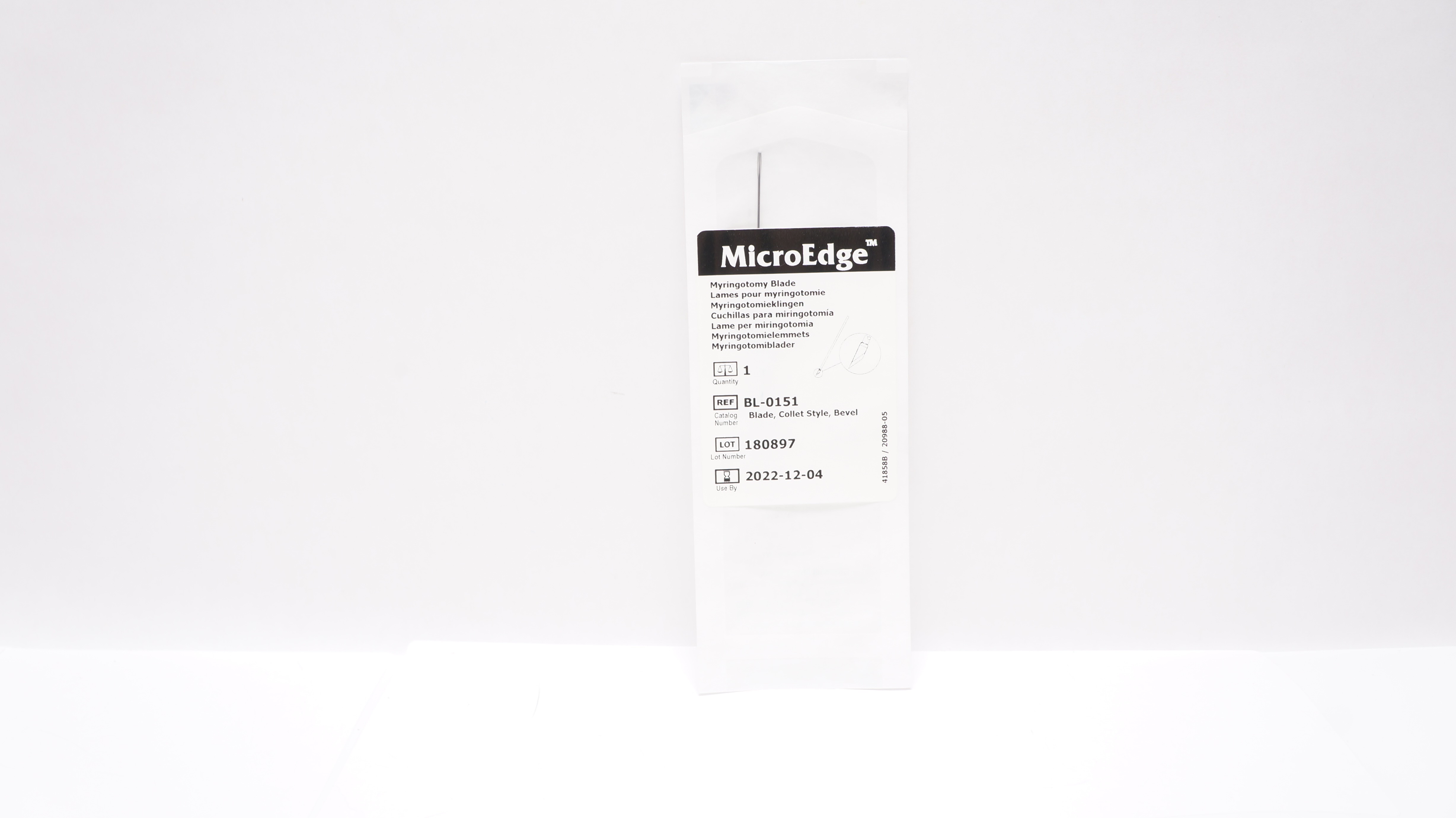 Summit Medical BL-0151 MicroEdge Myringotomy Blade (x)
