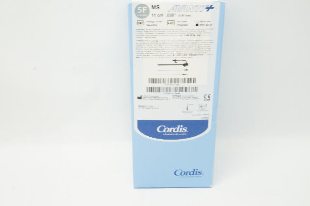 Cordis 504-655X AVANTI Plus Introducer MS 5F x 0.038inch x 11cm (x) - Box of 5