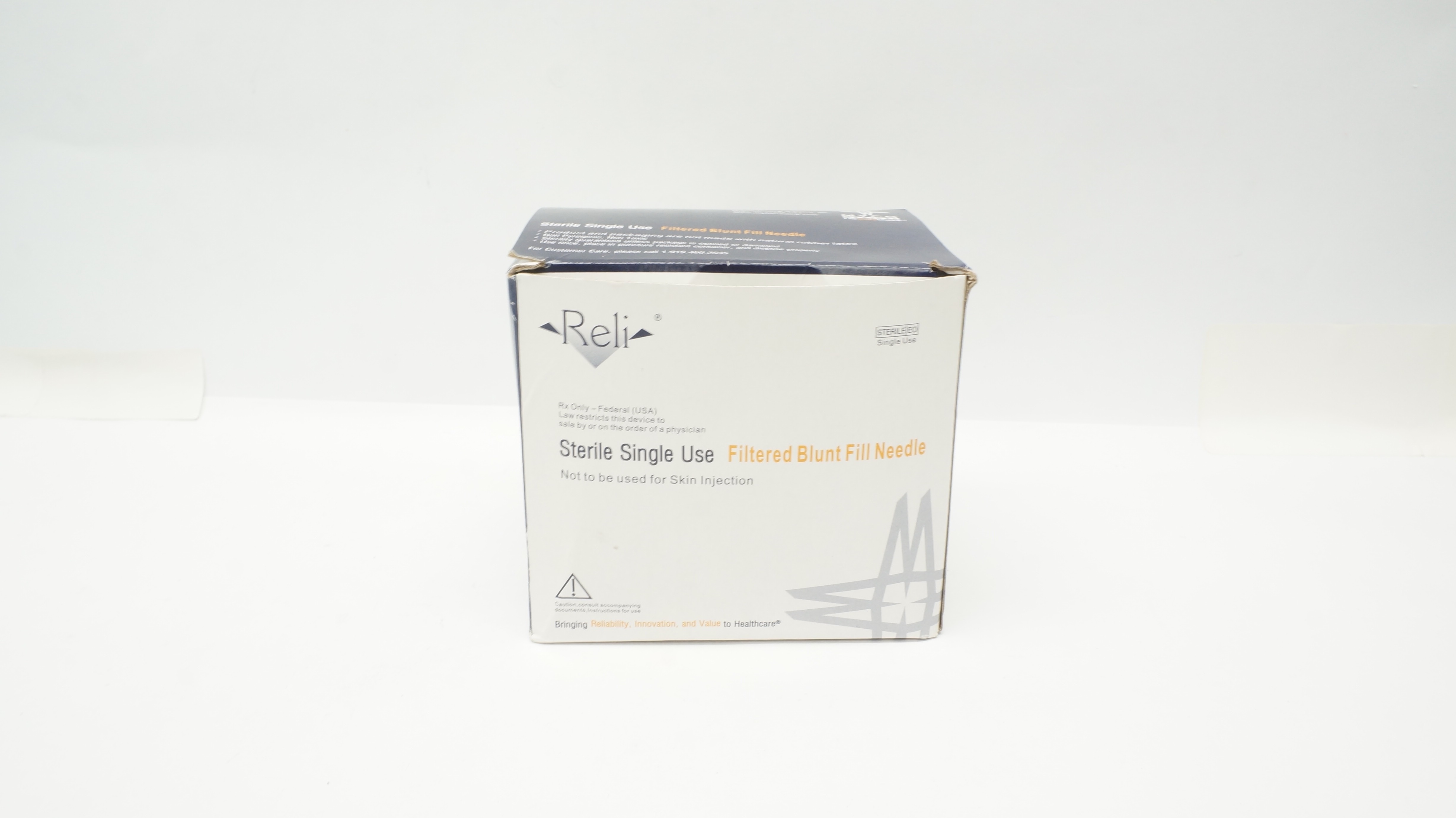 Myco Medical F-BFN18G151 Filtered Blunt Fill Ndle 18G x 1-1/2in - Box of 100 (X)