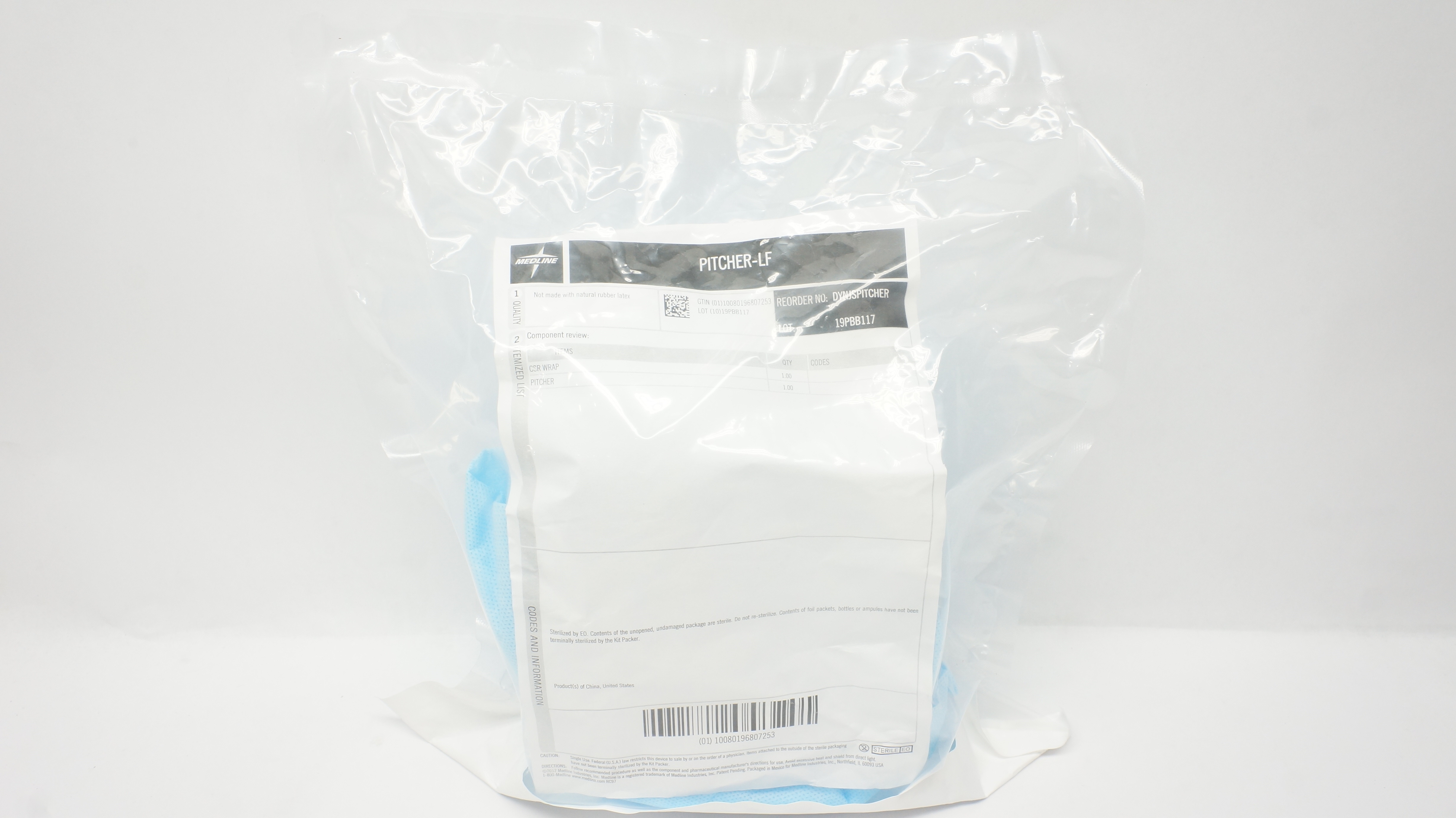 Medline DYNJSPITCHER Pitcher-LF