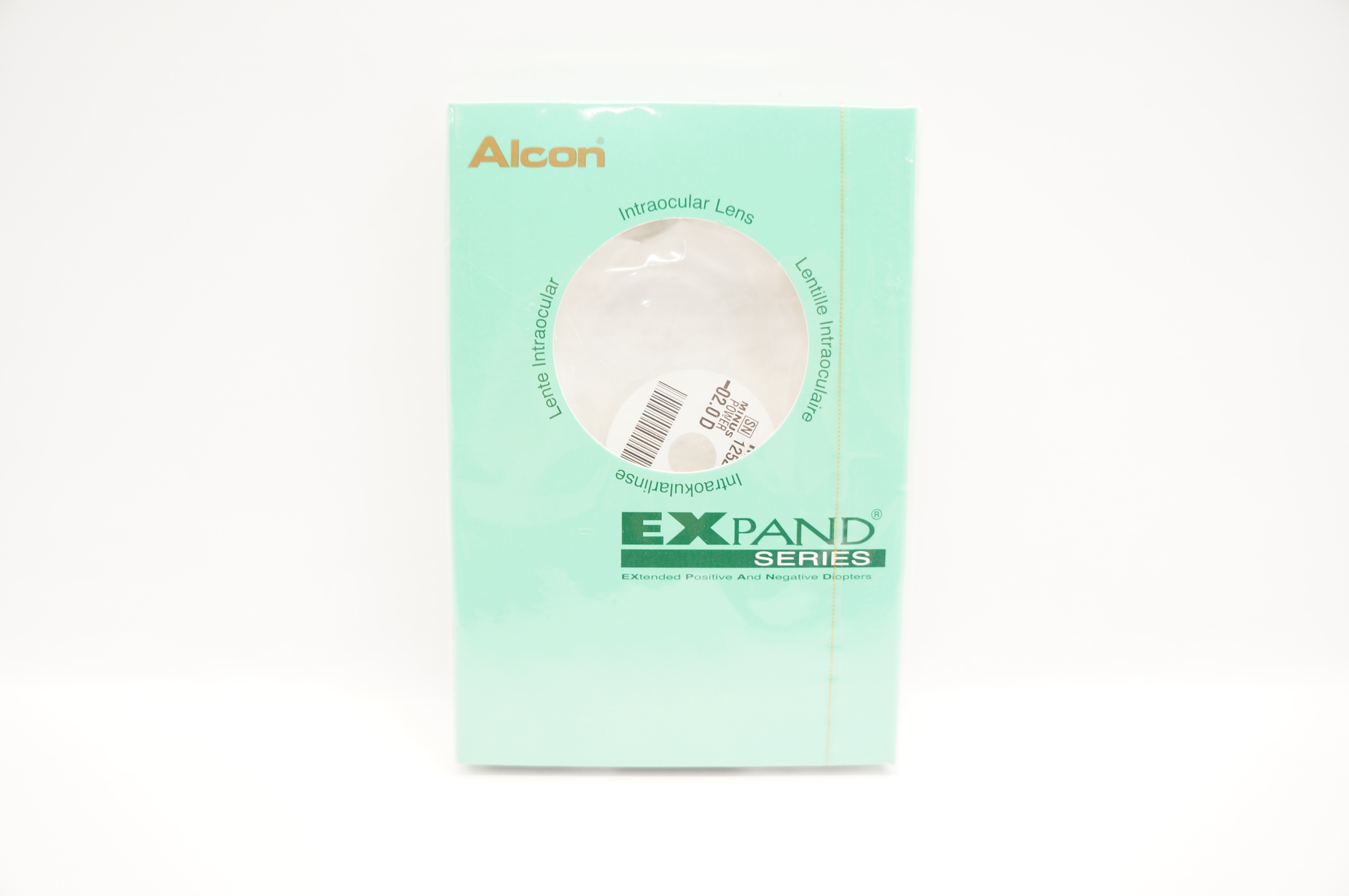 Alcon MA60MA AcriSof Expand Intraocular Lens 2.0D Length 13.0mm Optic 6.0mm (x)