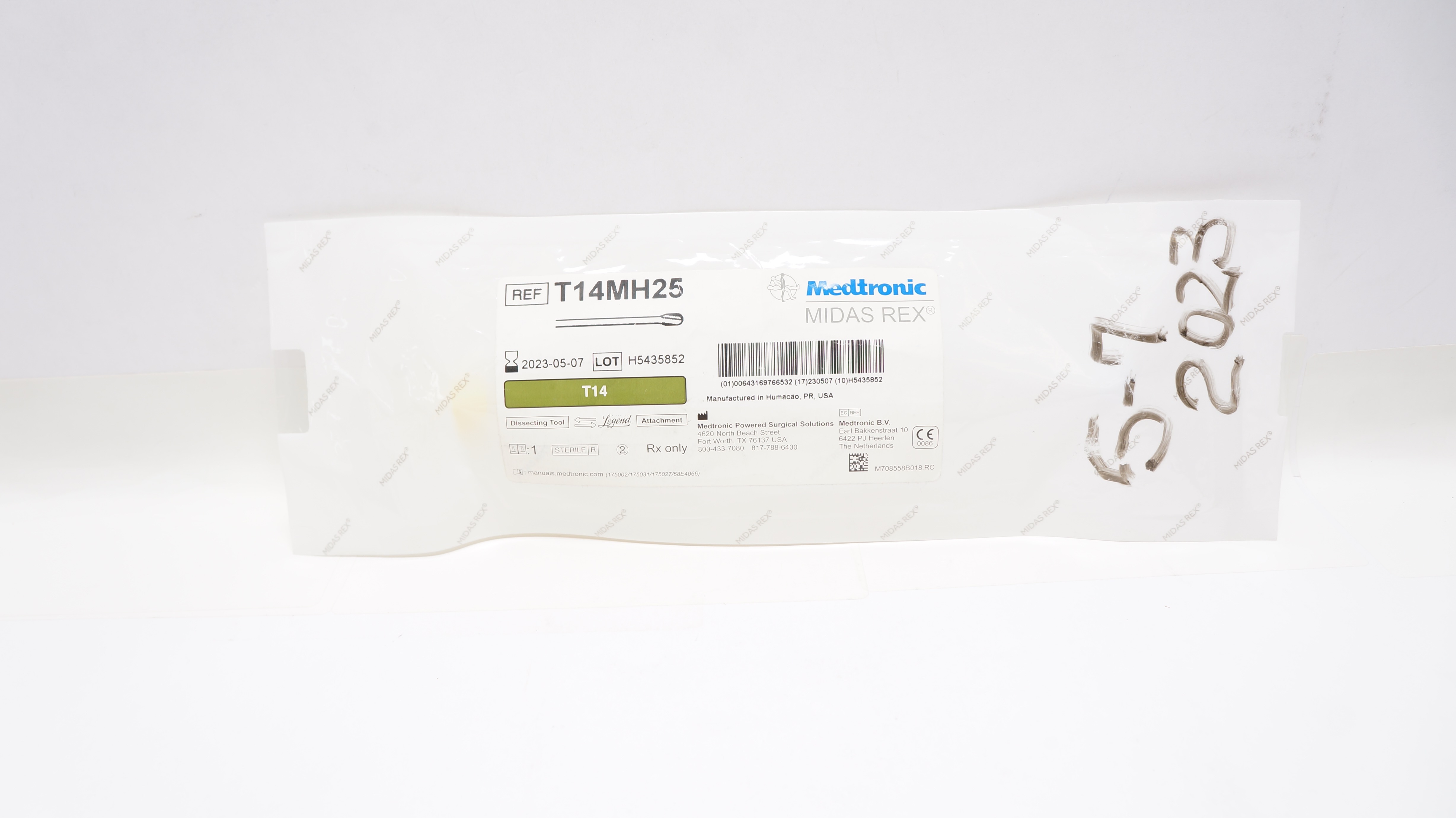 Medtronic T14MH25 Midas Rex Legend Dissecting Tool T14 (x)