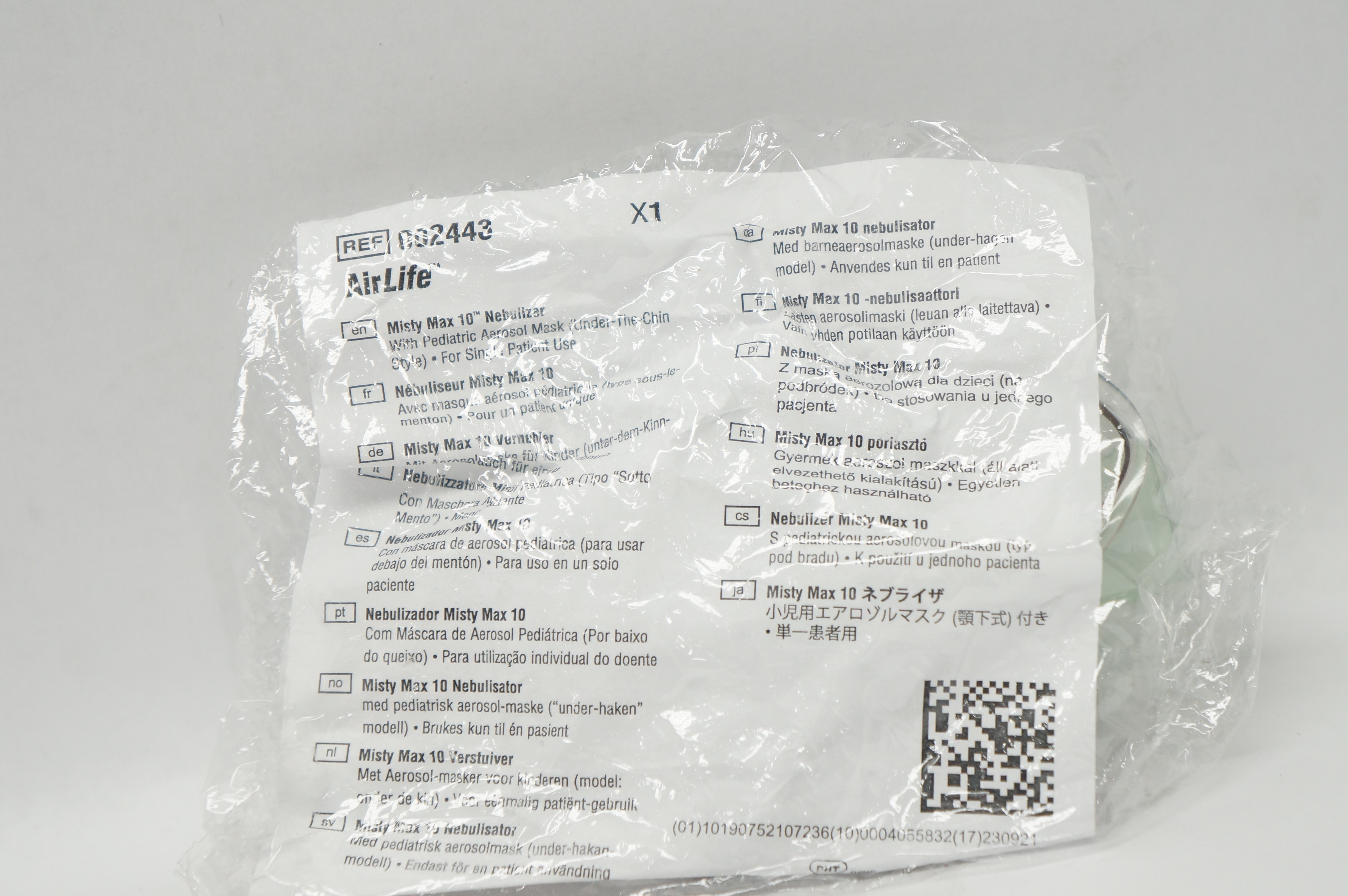 CareFusion 002443 AirLife Misty Max 10inch Nebulizer