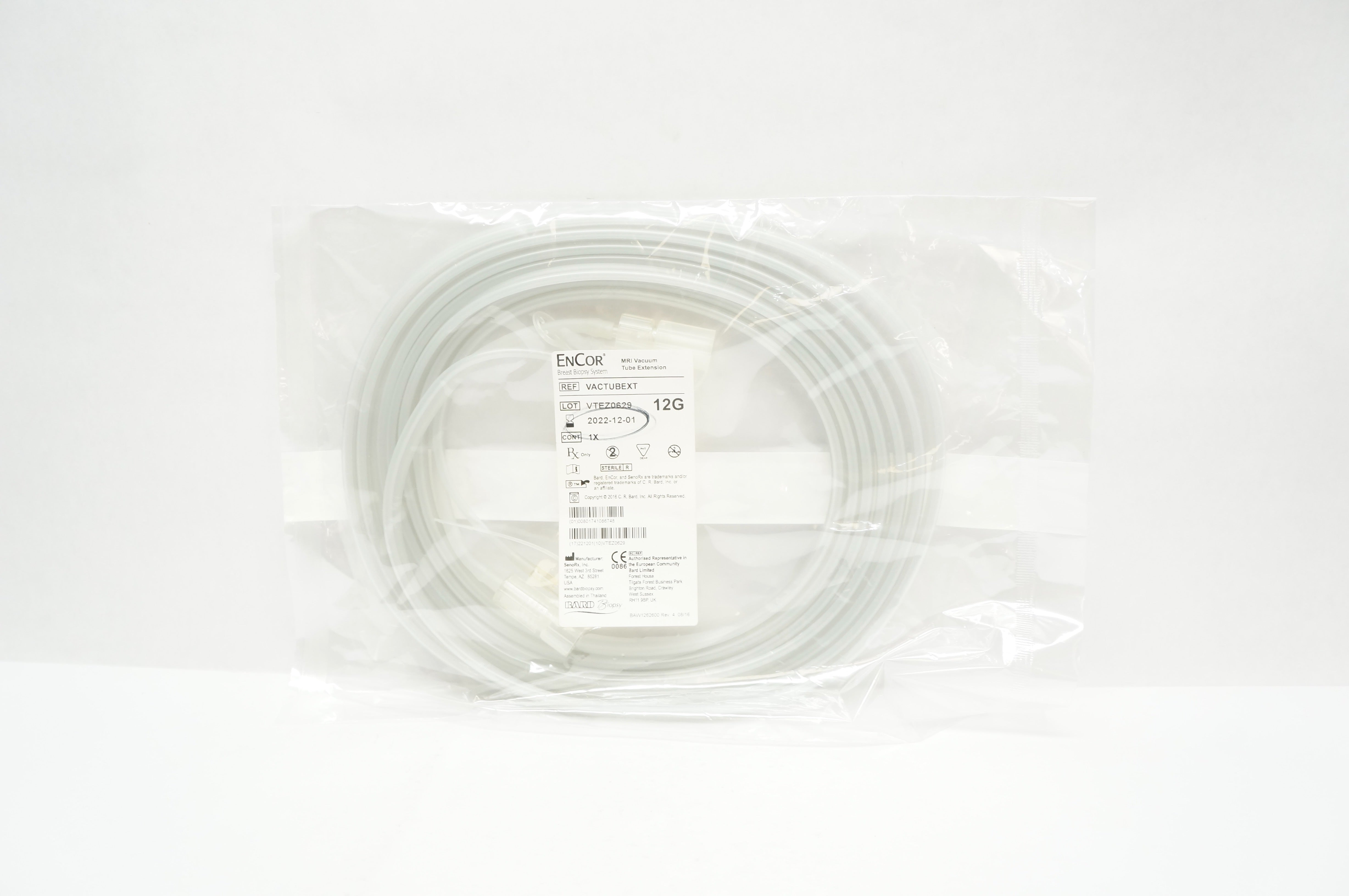 Bard Biopsy VACTUBEXT EnCor Breast Biopsy System 12G (x)