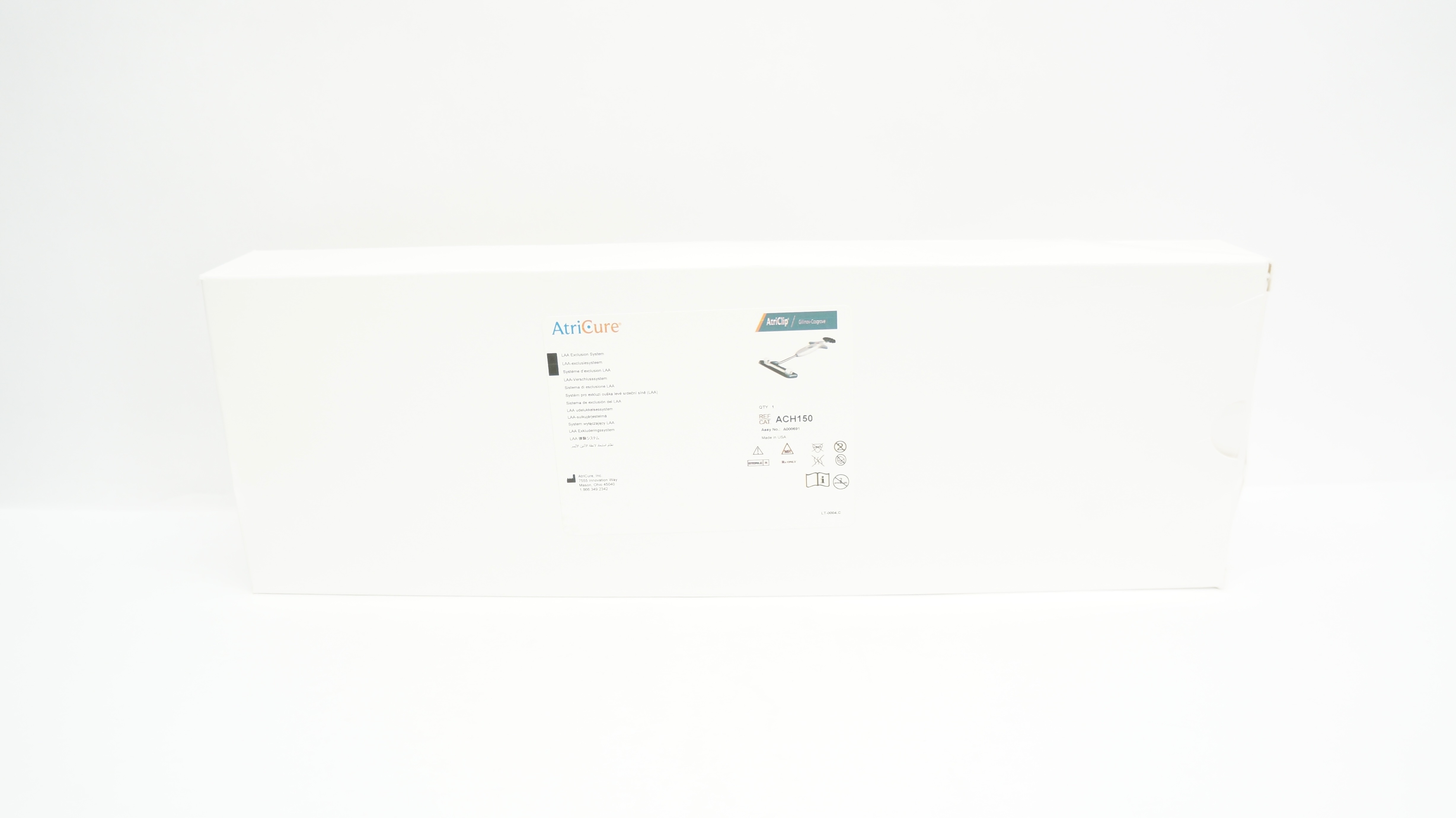 AtriCure ACH150 AtriClip Gillinov-Cosgrove LAA Exclusion System 50mm (x)