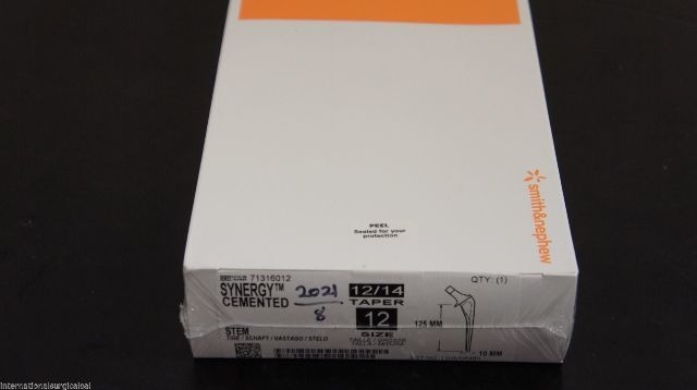 Smith&Nephew 71316012 Synergy Cemented Stem Recommended Centralizer 10mm Size:12