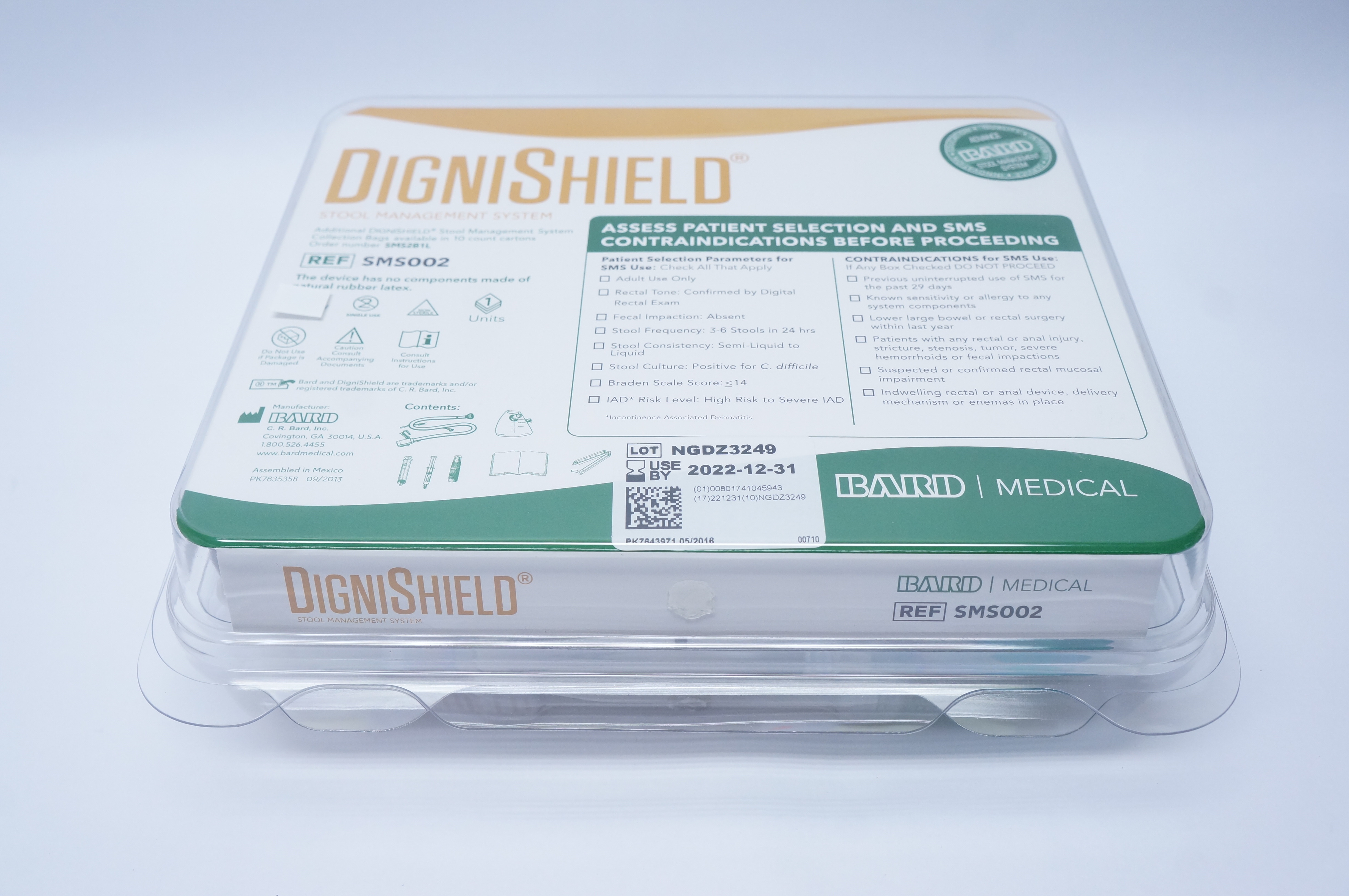 Bard SMS002 DigniShield Stool Management System
