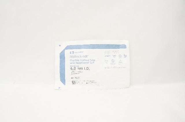 Covidien 76260 Mallinckrodt Oral RAE Tracheal Tube 6.0mm ID x 8.1mm OD (x)
