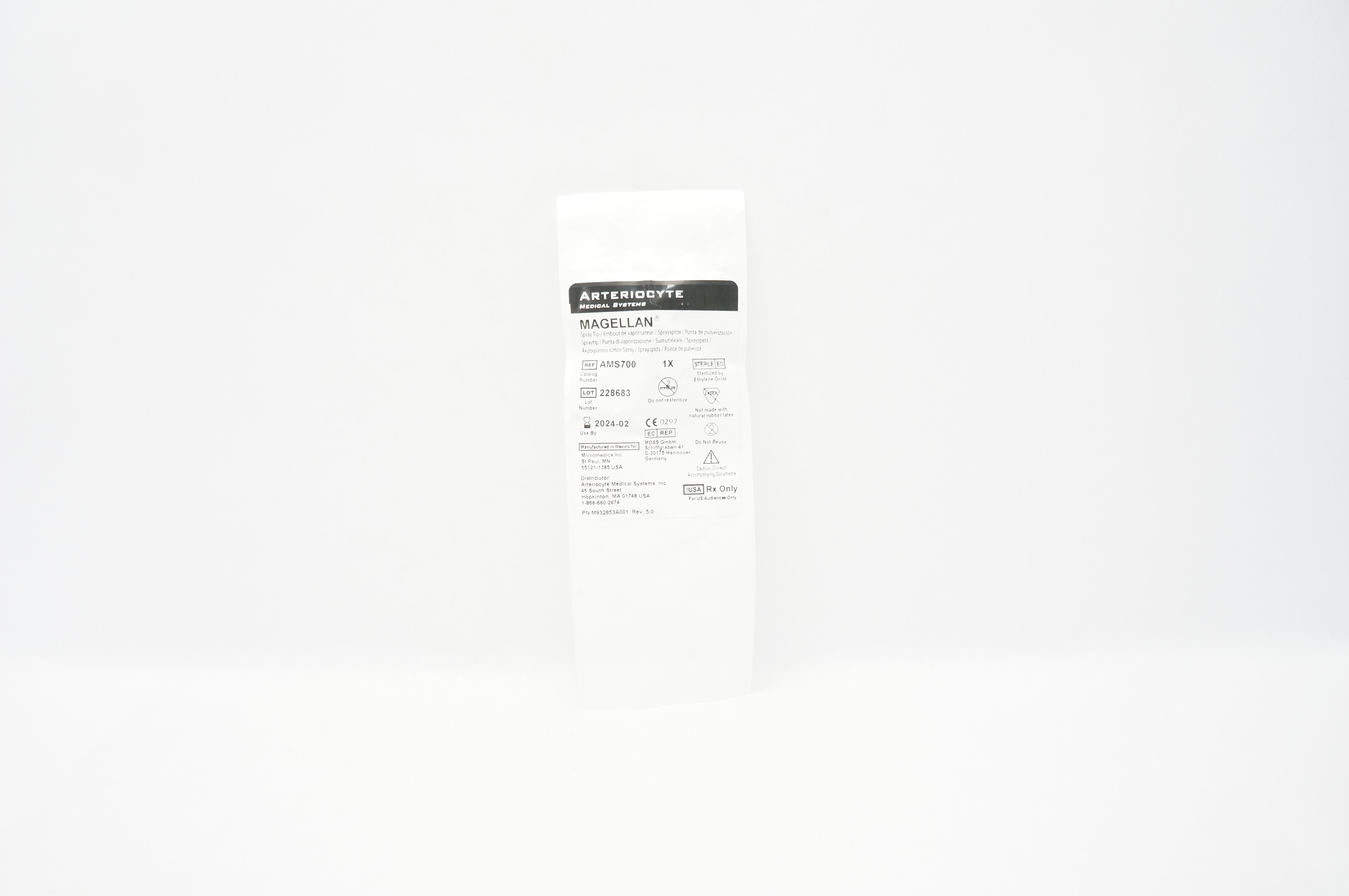 Arteriocyte AMS700 MAGELLAN Spray Tip