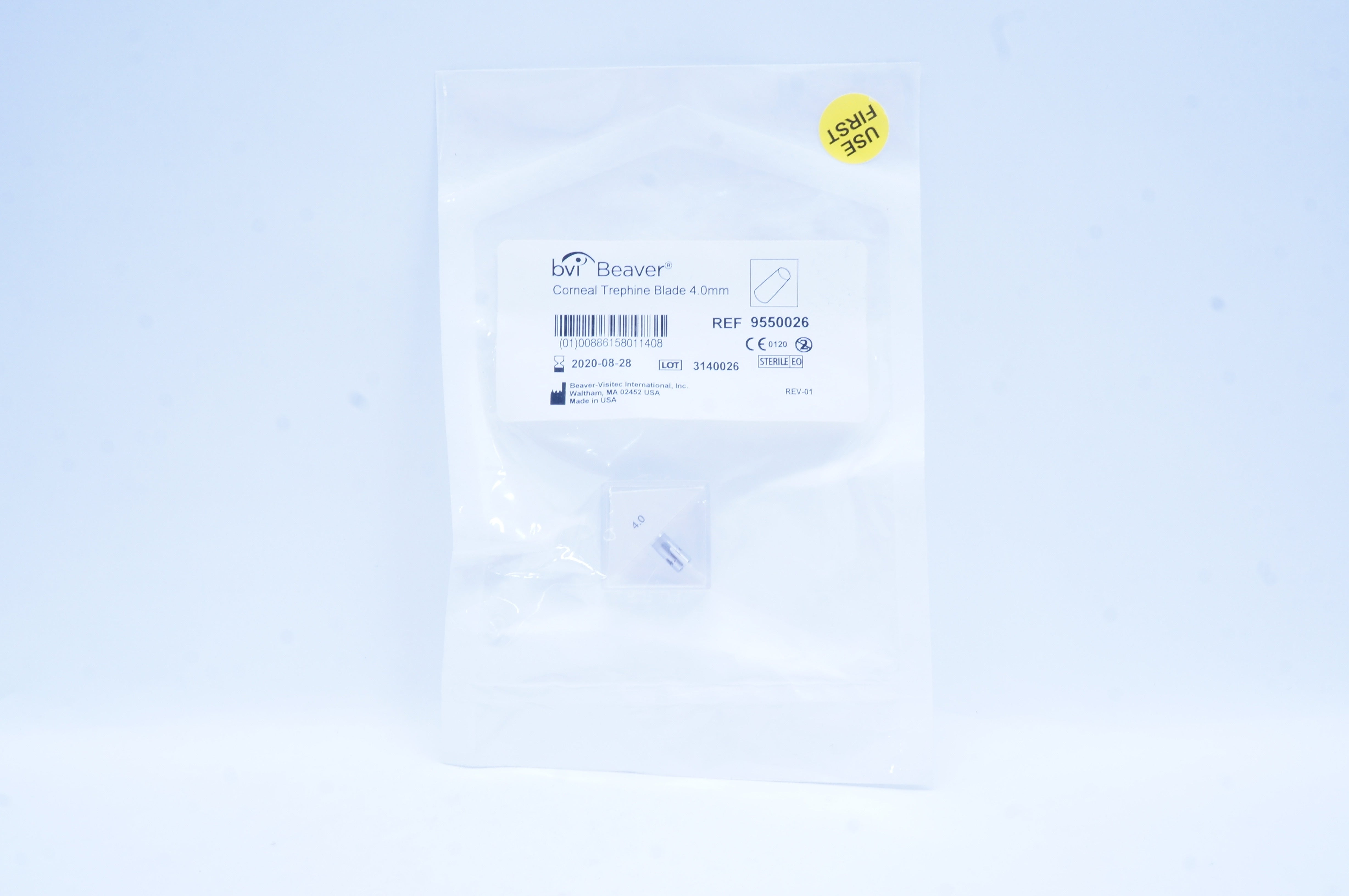 BVI Beaver 9550026 Corneal Trephine Blade 4.0mm (x)