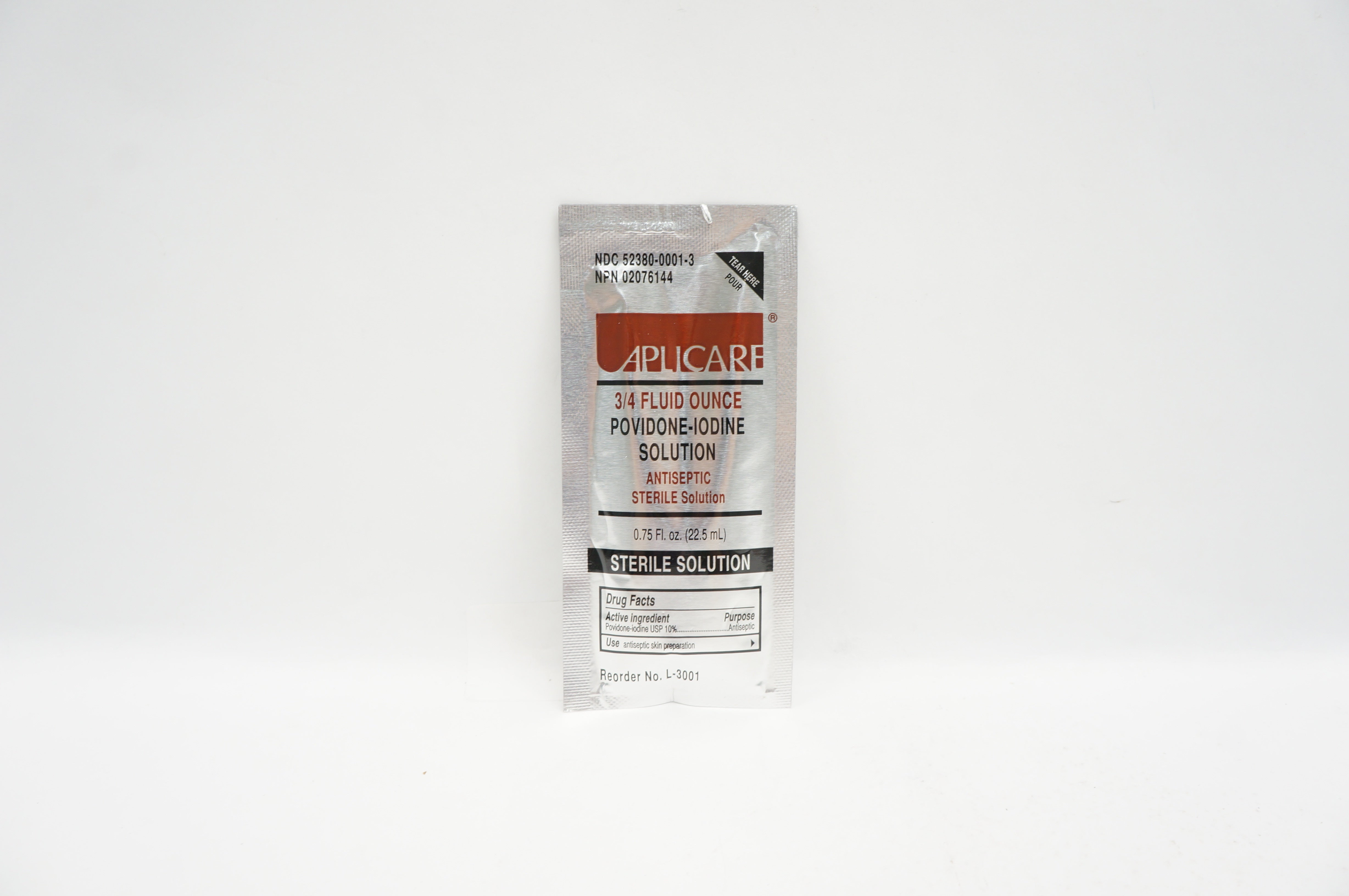 Aplicare L-3001 3/4 Fluid Ounce Povidone-Iodine Solution 0.75 Fl.oz. (x)