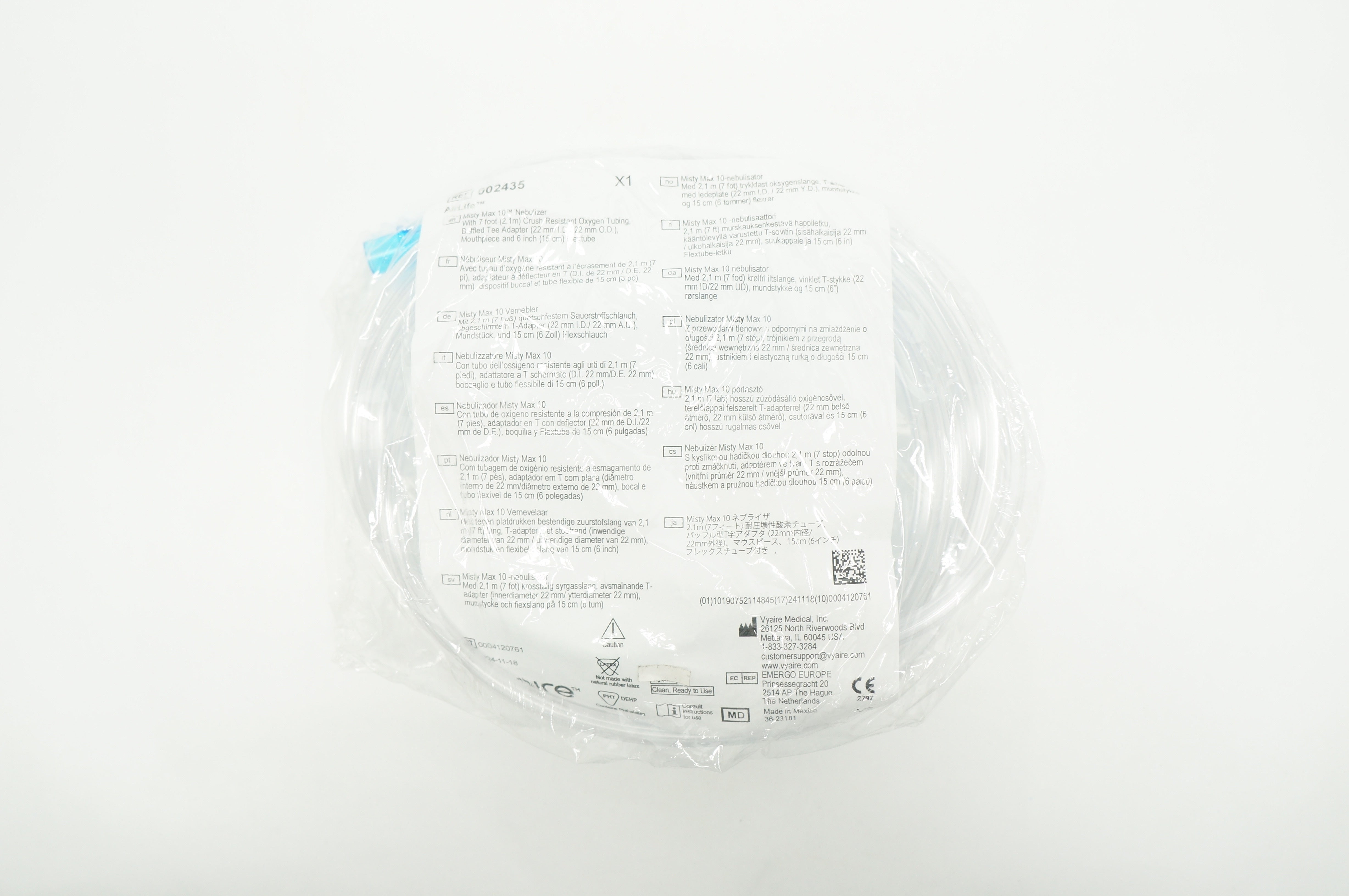 Vyaire 002435 AirLife Misty Max 10 Nebulizer