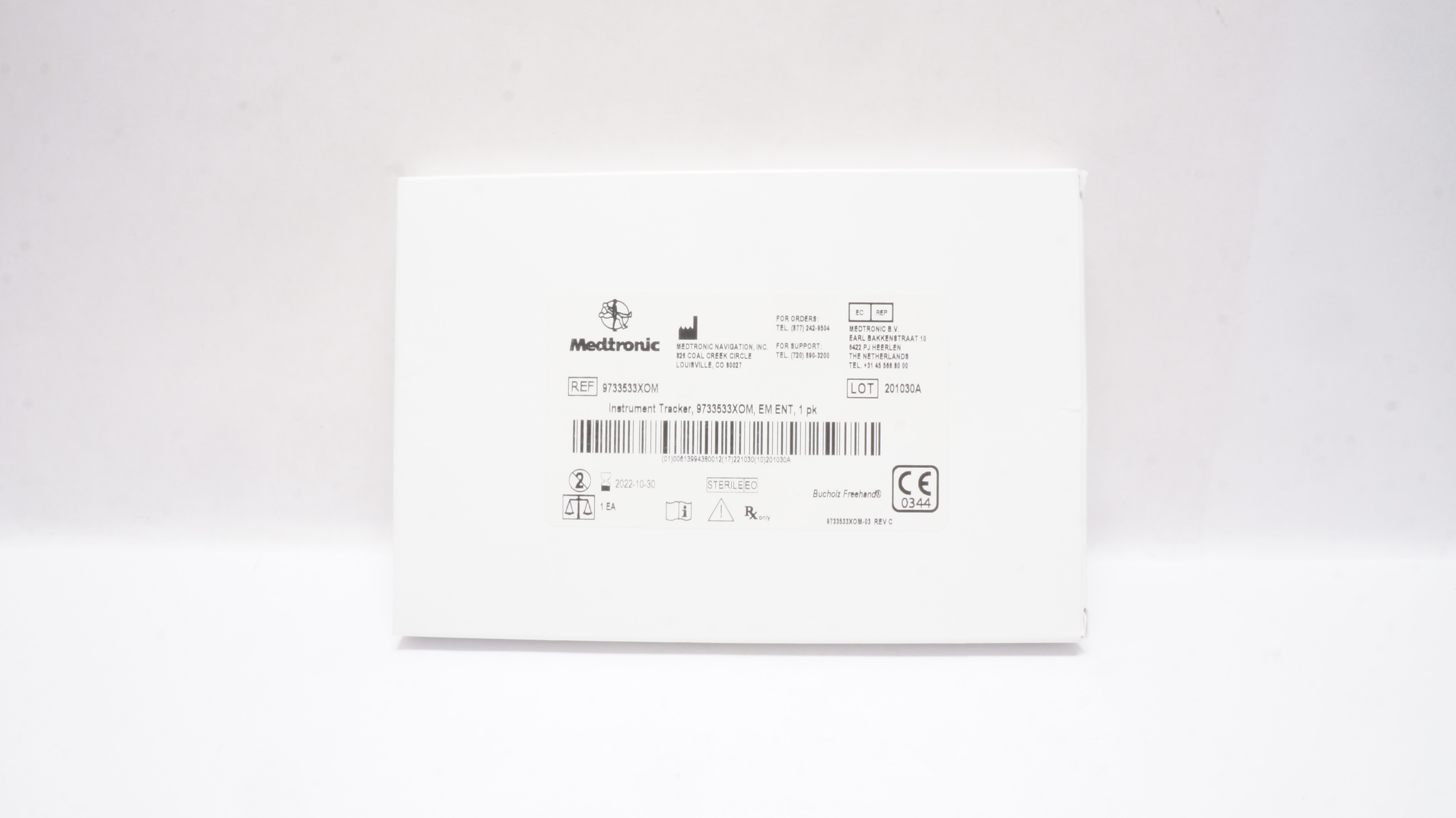 Medtronic 9733533XOM Instrument Tracker EM ENT 1pk (x)