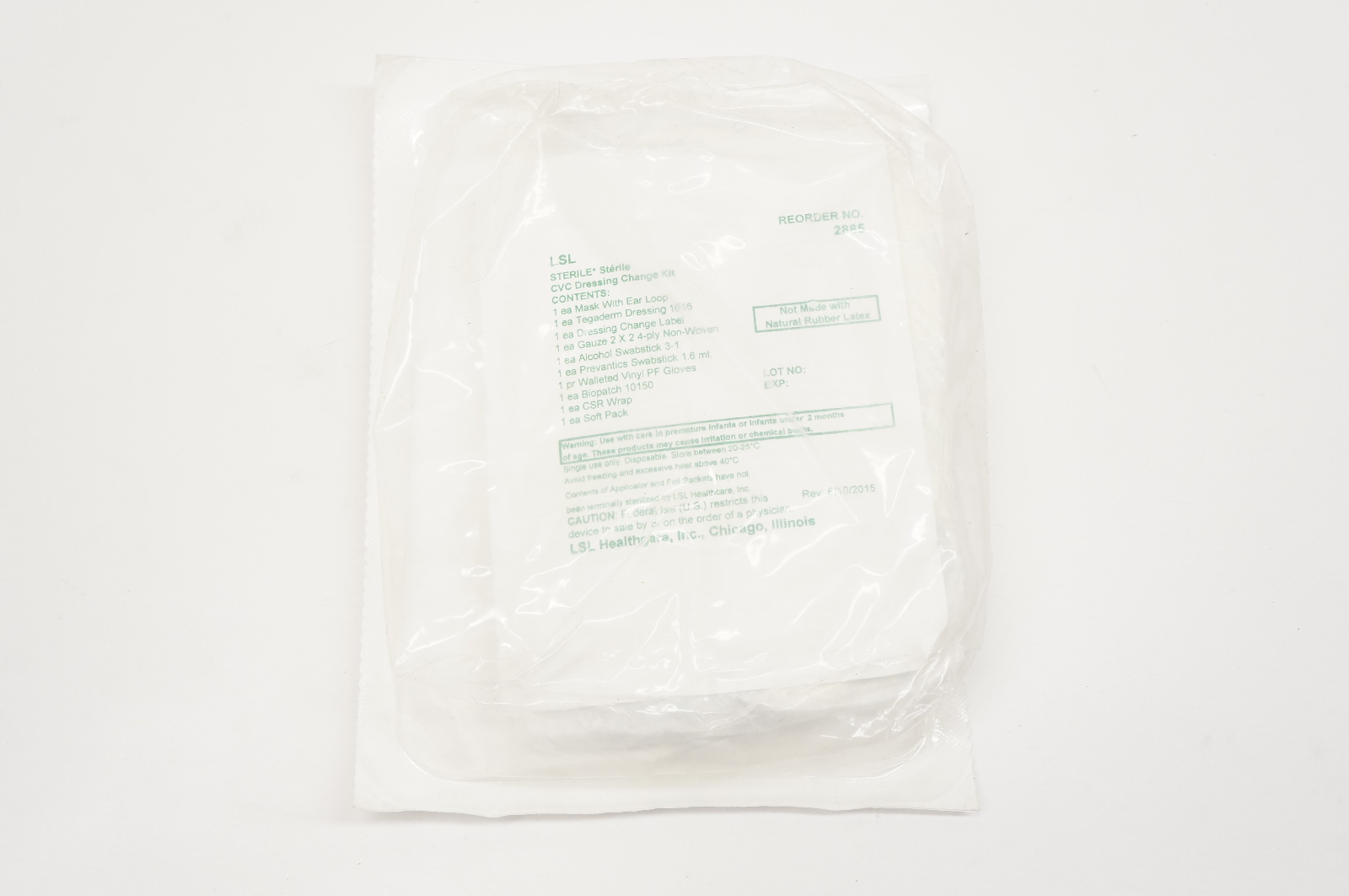LSL 2885 Sterile CVC Dressing Change Kit (x)