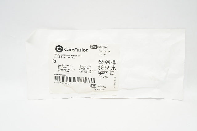 CareFusion ME1250 MaxGuard Extension Set w/0.2Micron Filter 6inch x 3.2mL(Appx.)
