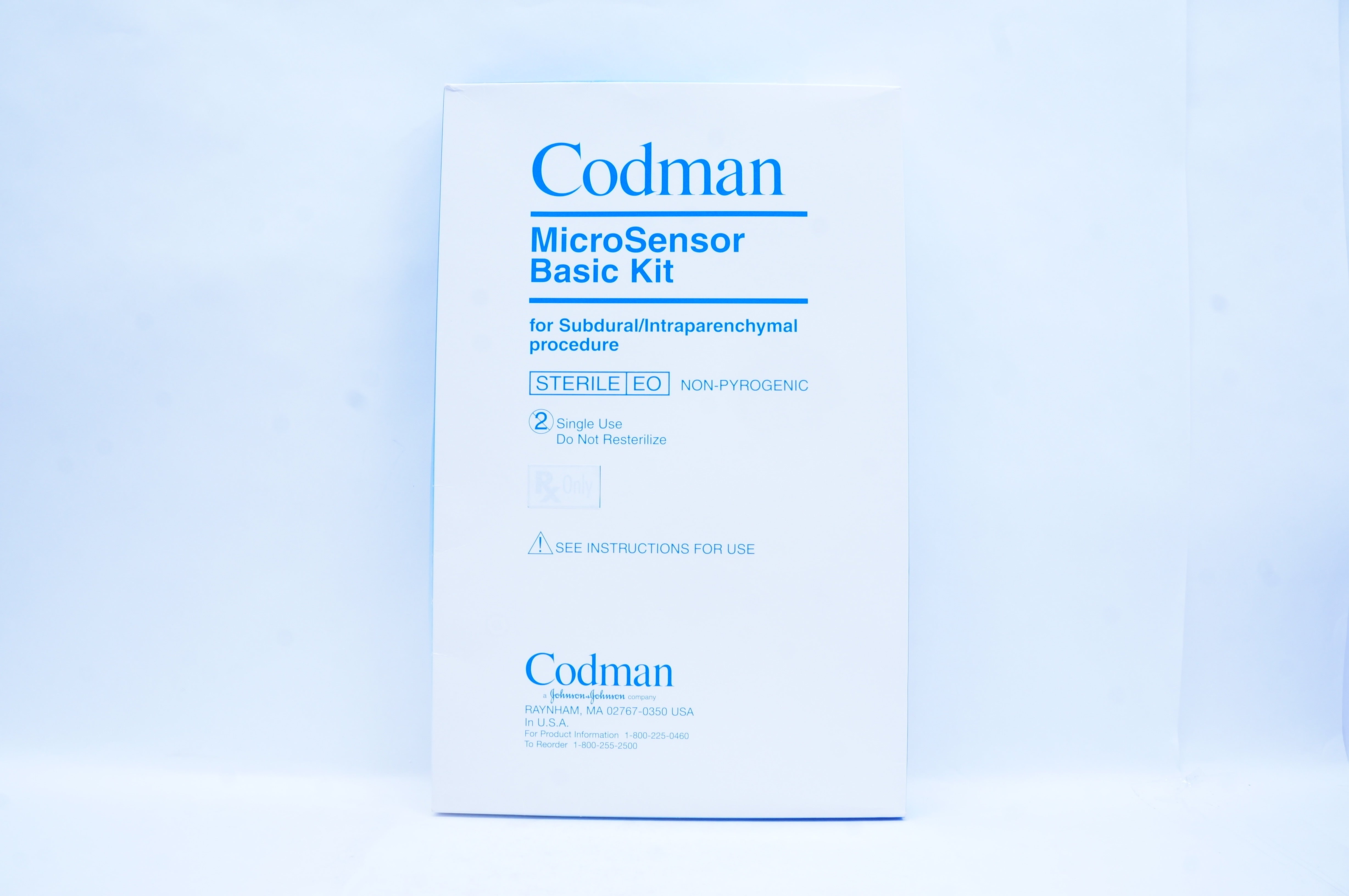 Codman 82-6631 Microsensor Basic Kit for Subdural/Intraparenchymal Procedure (x)
