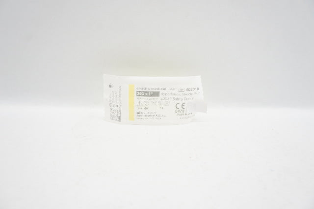 Smiths Medical 402010 Jelco Hypodermic Needle-Pro EDGE Safety Device 20G x 1inch