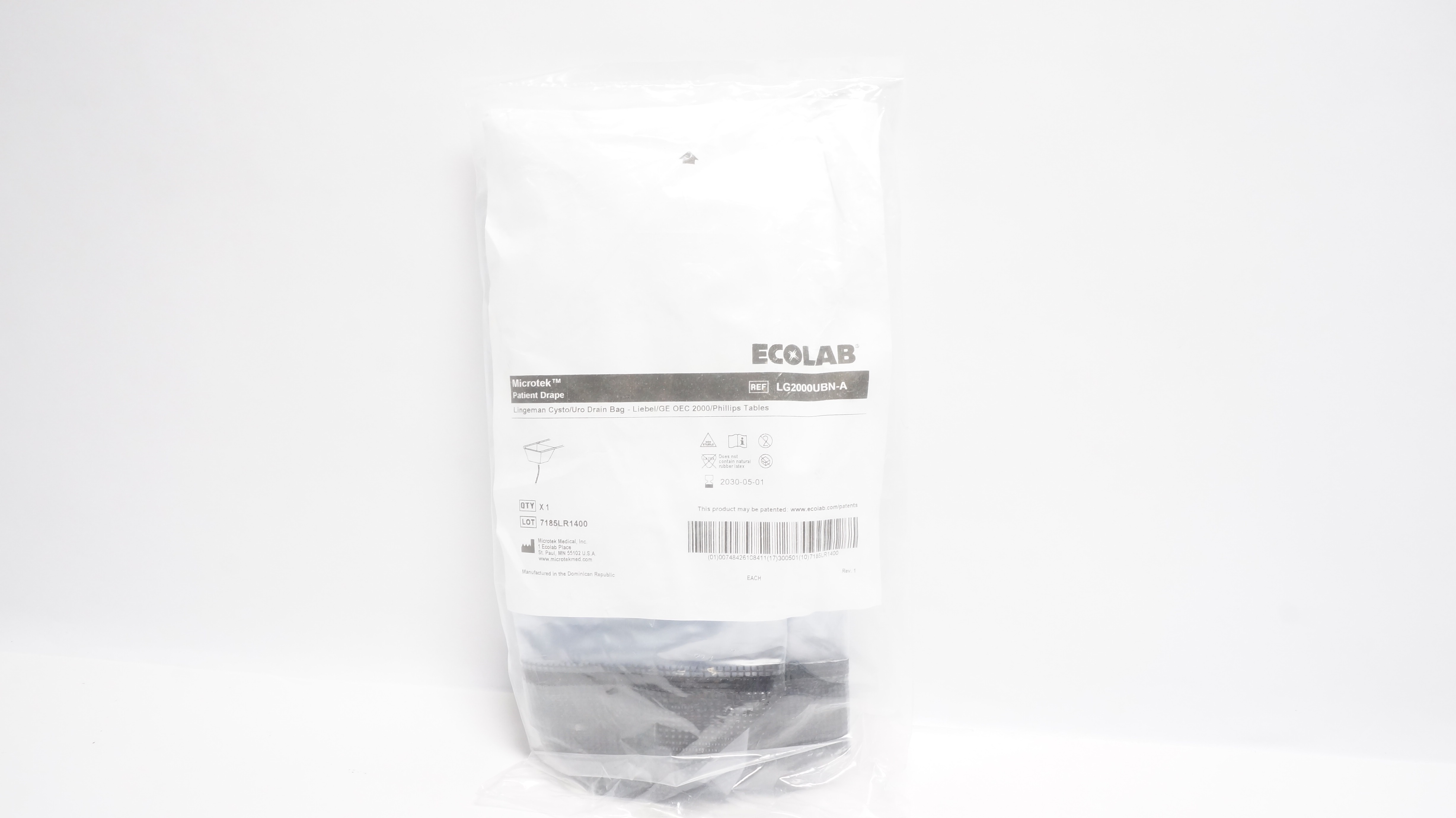 Microtek LG2000UBN-A Lingeman Cysto/Uro Drain Bag