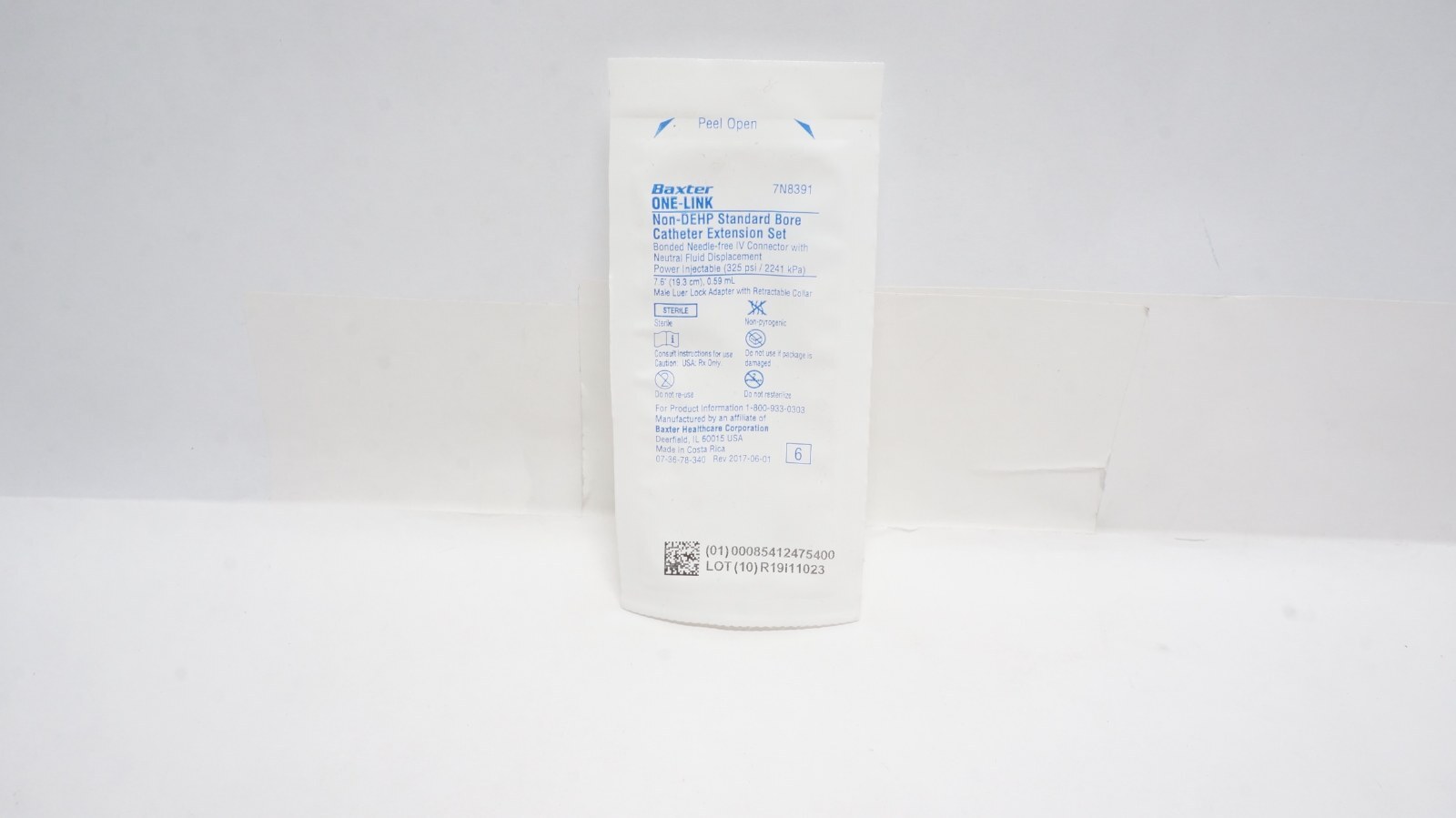 Baxter 7N8391 ONE-LINK Catheter Extension Set 7.6" 0.59 mL