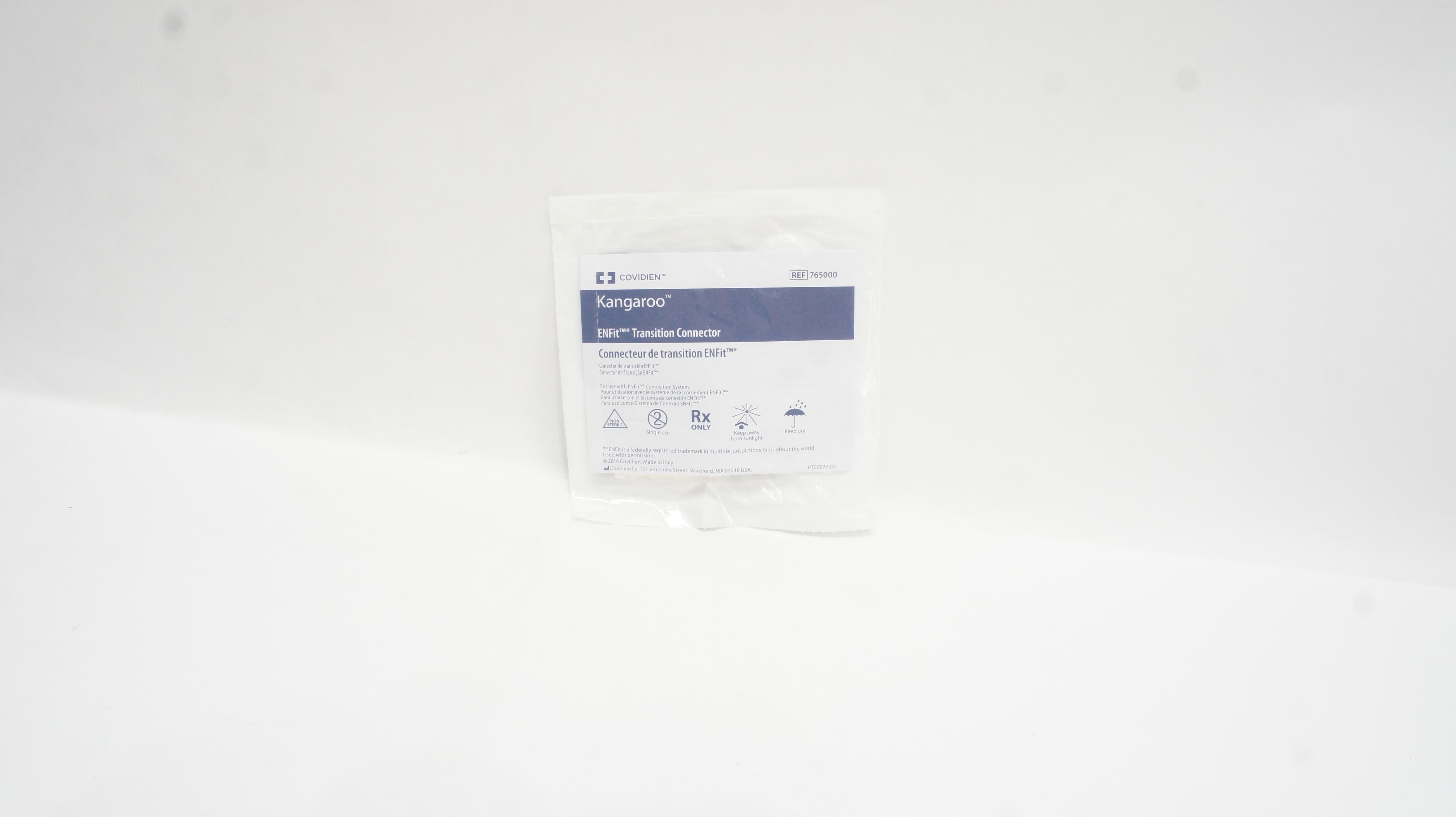 Covidien 765000 Kangaroo EnFit Transition Connector