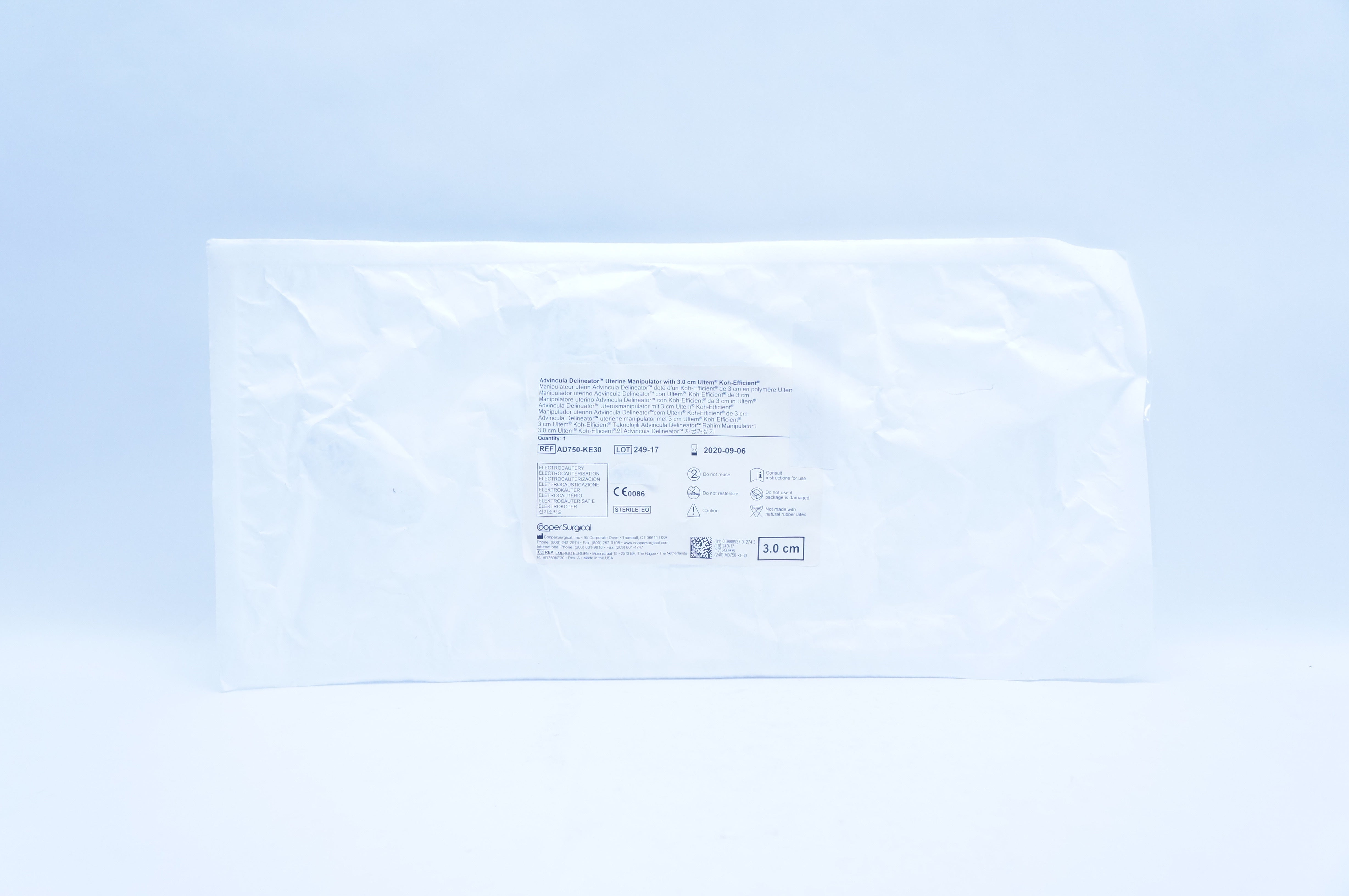 Cooper Surgical AD750-KE30 Advincula Delineator Uterine Manipulator (x)