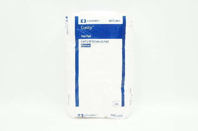 Covidien 1380A Curity Peri-Pad Moderate 3-3/4inch x 10inch – Pack of 24