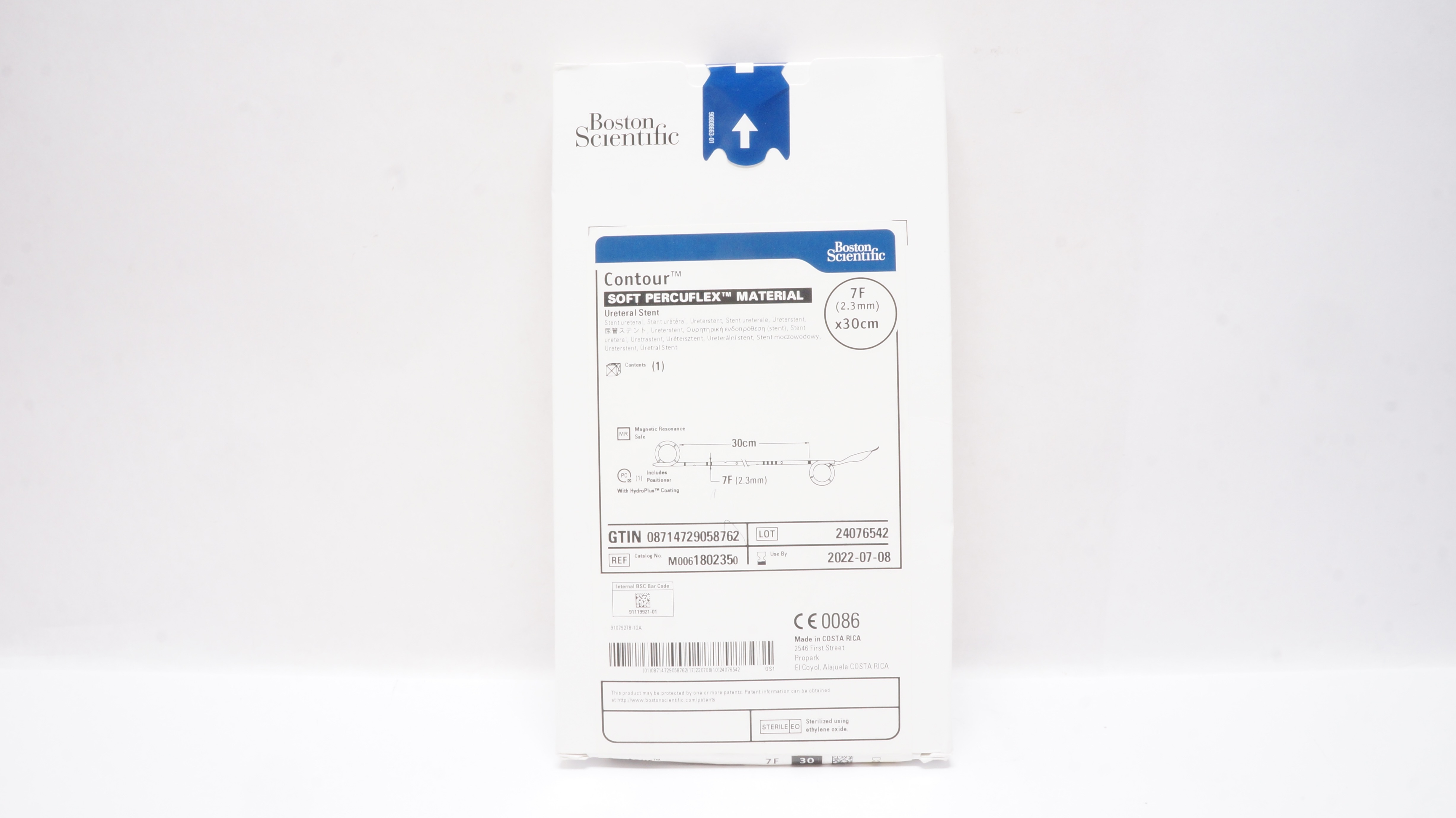 Boston Scientific 180235 Contour Soft Percuflex Material 7F x 30cm (x)
